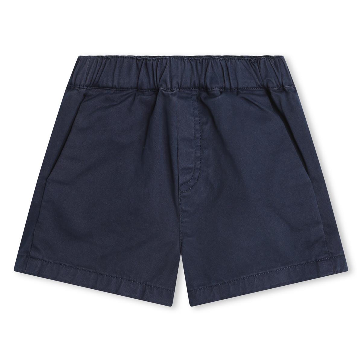 Baby Boys Blue Cotton Shorts