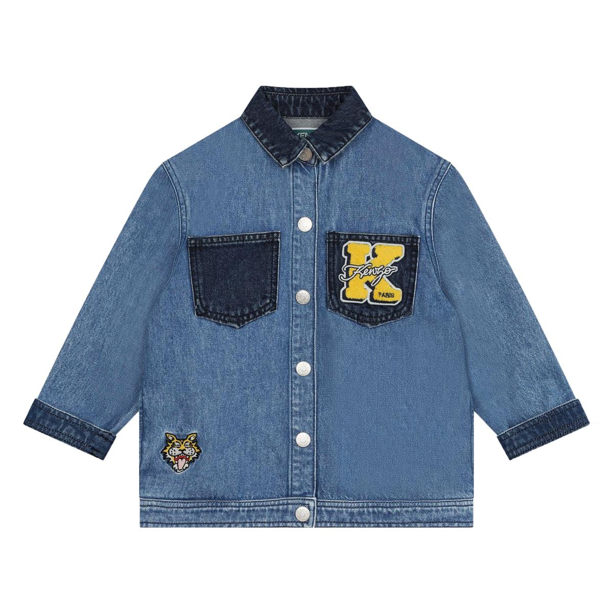 Boys & Girls Blue Denim Jacket