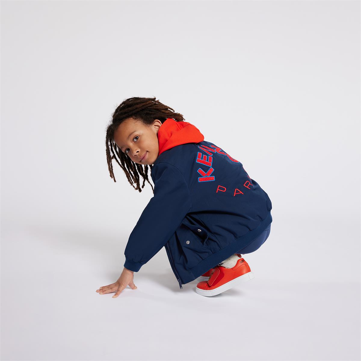 Boys & Girls Blue Zip-Up Jacket