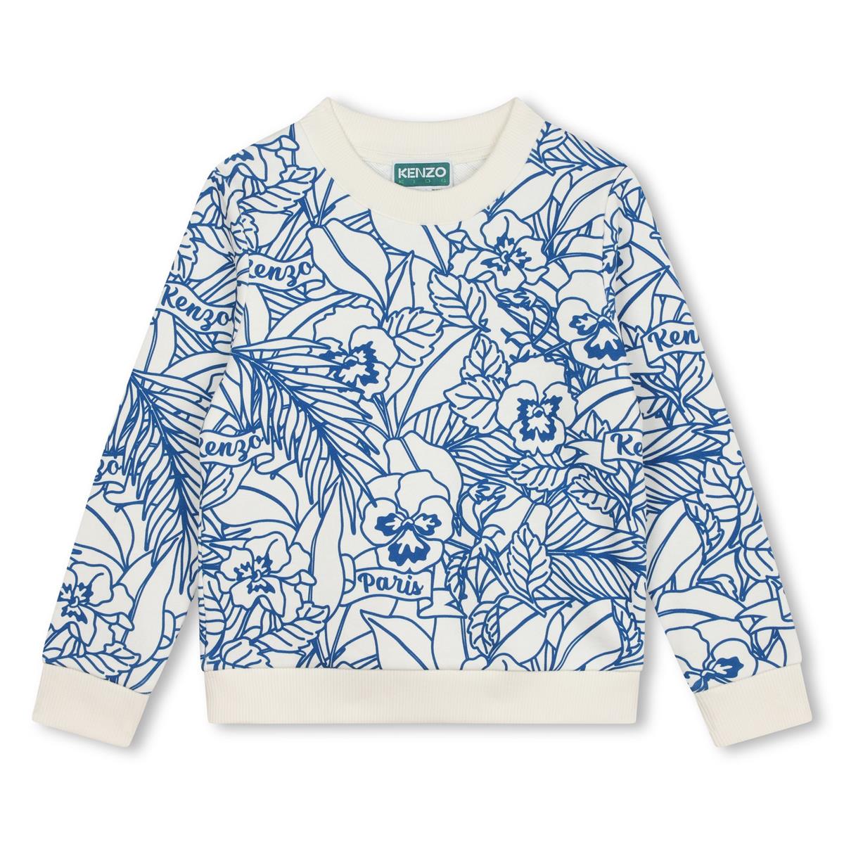 Boys Blue Cotton Sweatshirt