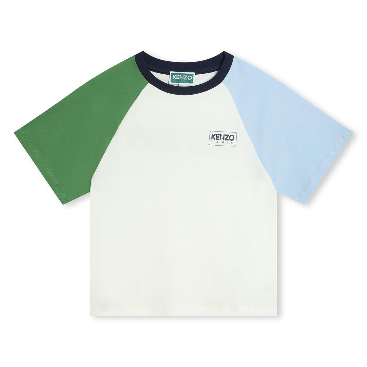 Boys White Cotton T-Shirt