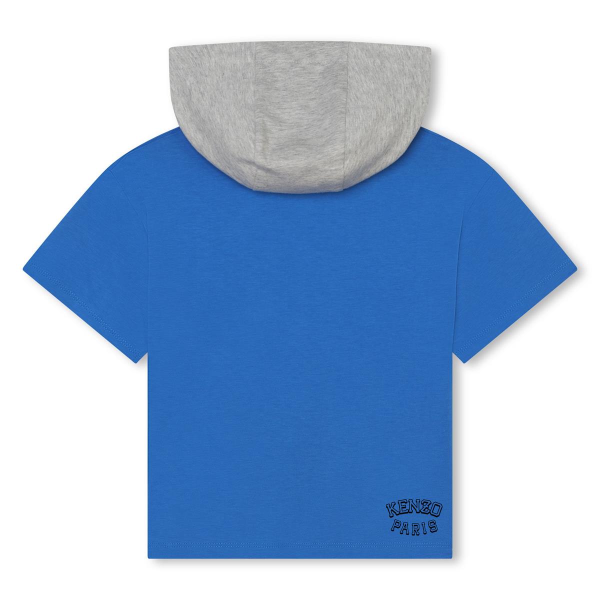 Boys Blue Cotton T-Shirt