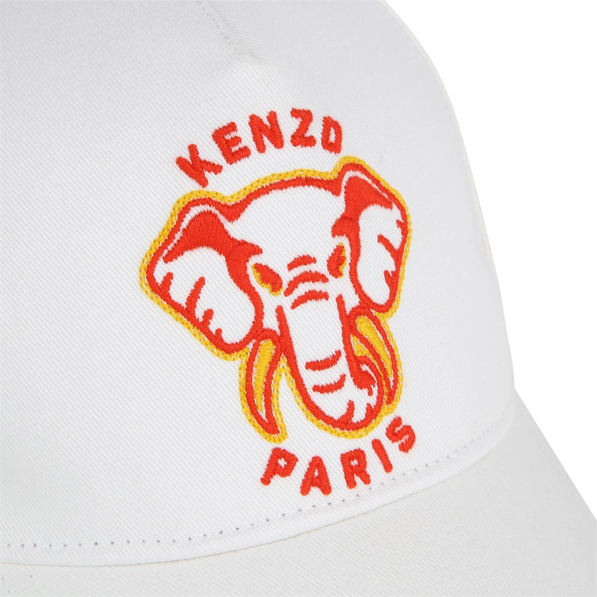 Boys & Girls White Baseball Cap