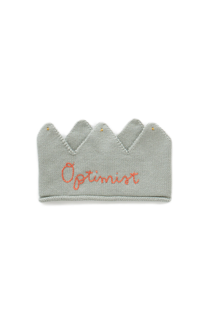 Boys & Girls Grey Cotton Crown