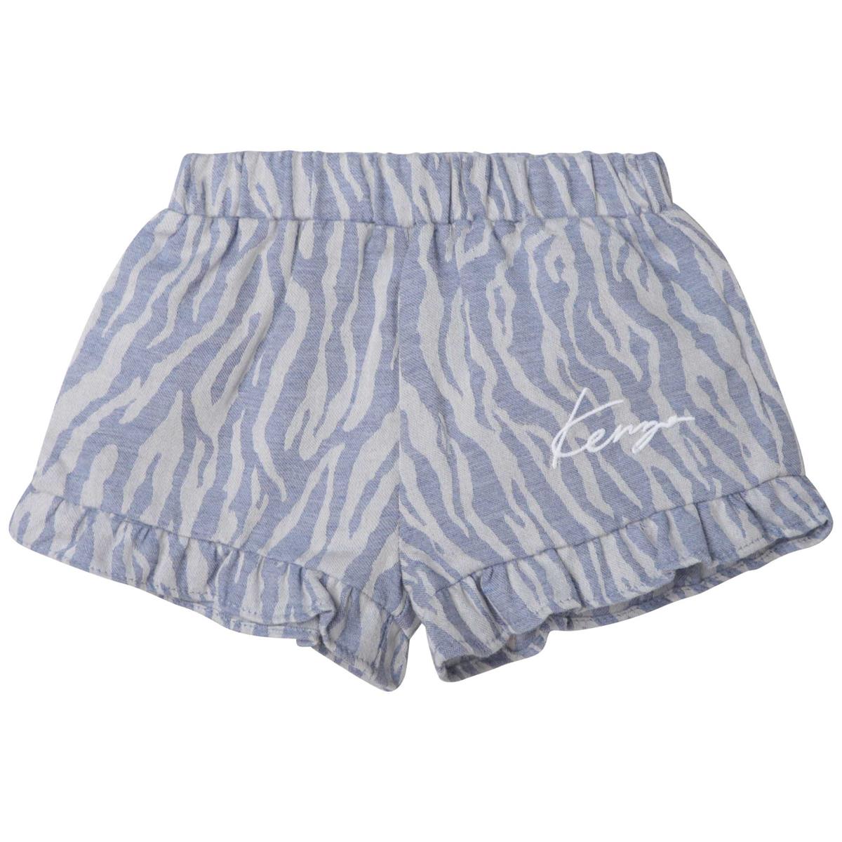 Baby Girls Blue Shorts