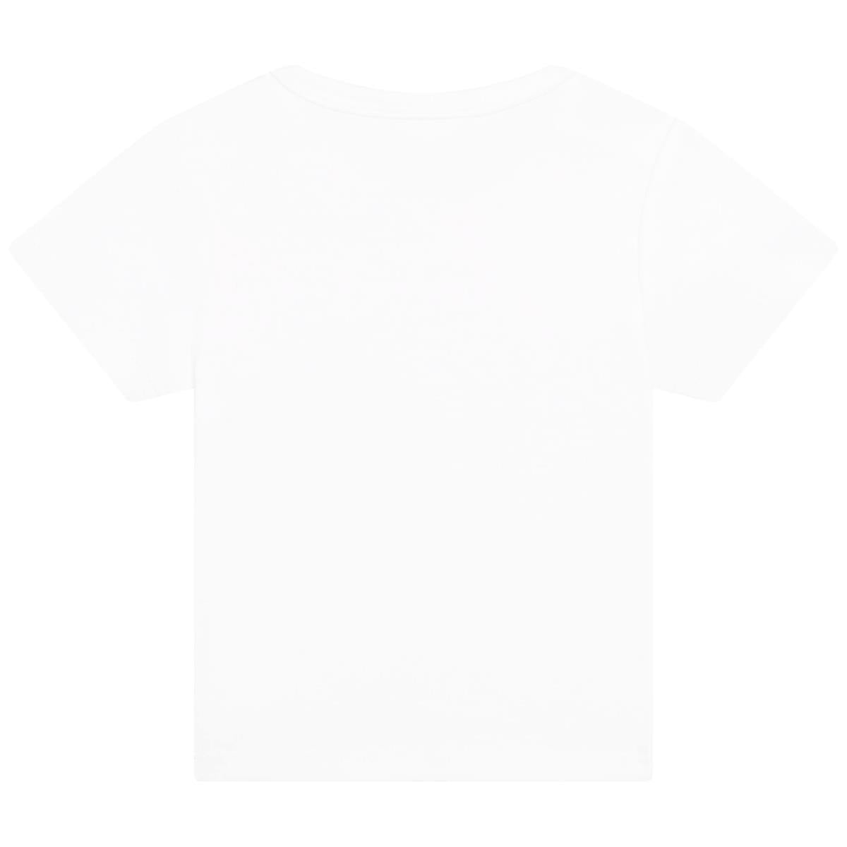 Baby Boys & Girls White Logo T-Shirt