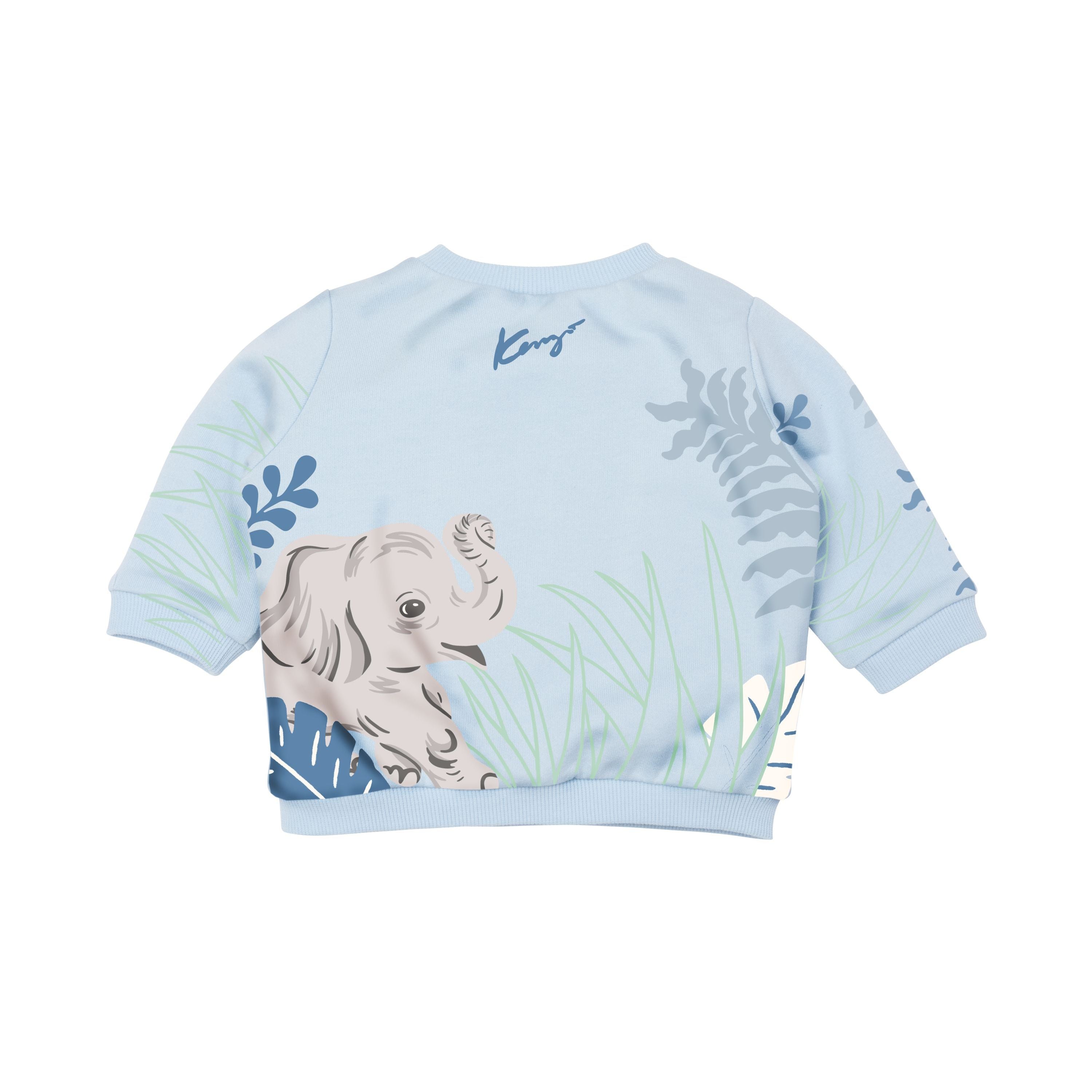 Baby Boys Blue Printing Cotton Set