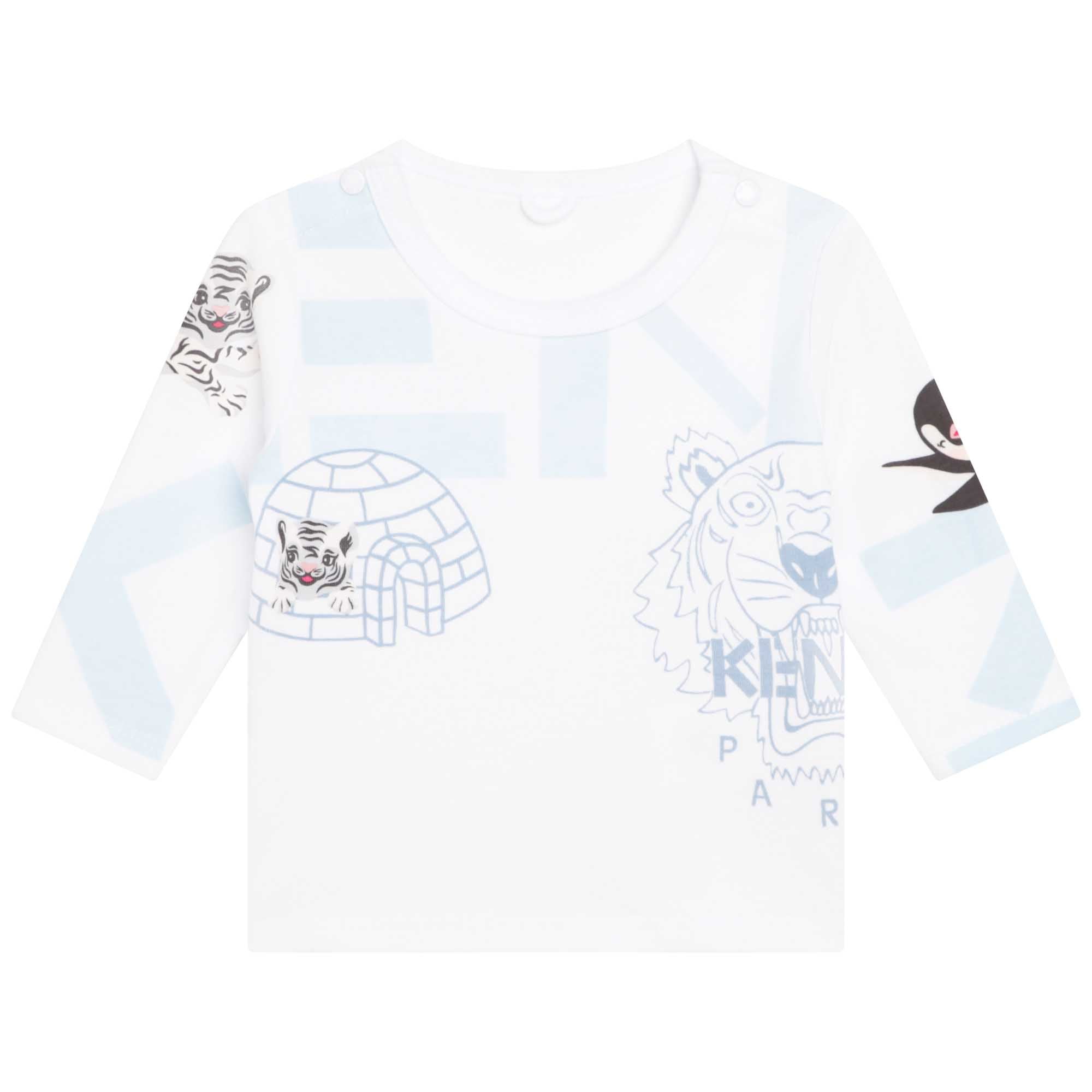 Baby Boys Light Blue Cotton Set