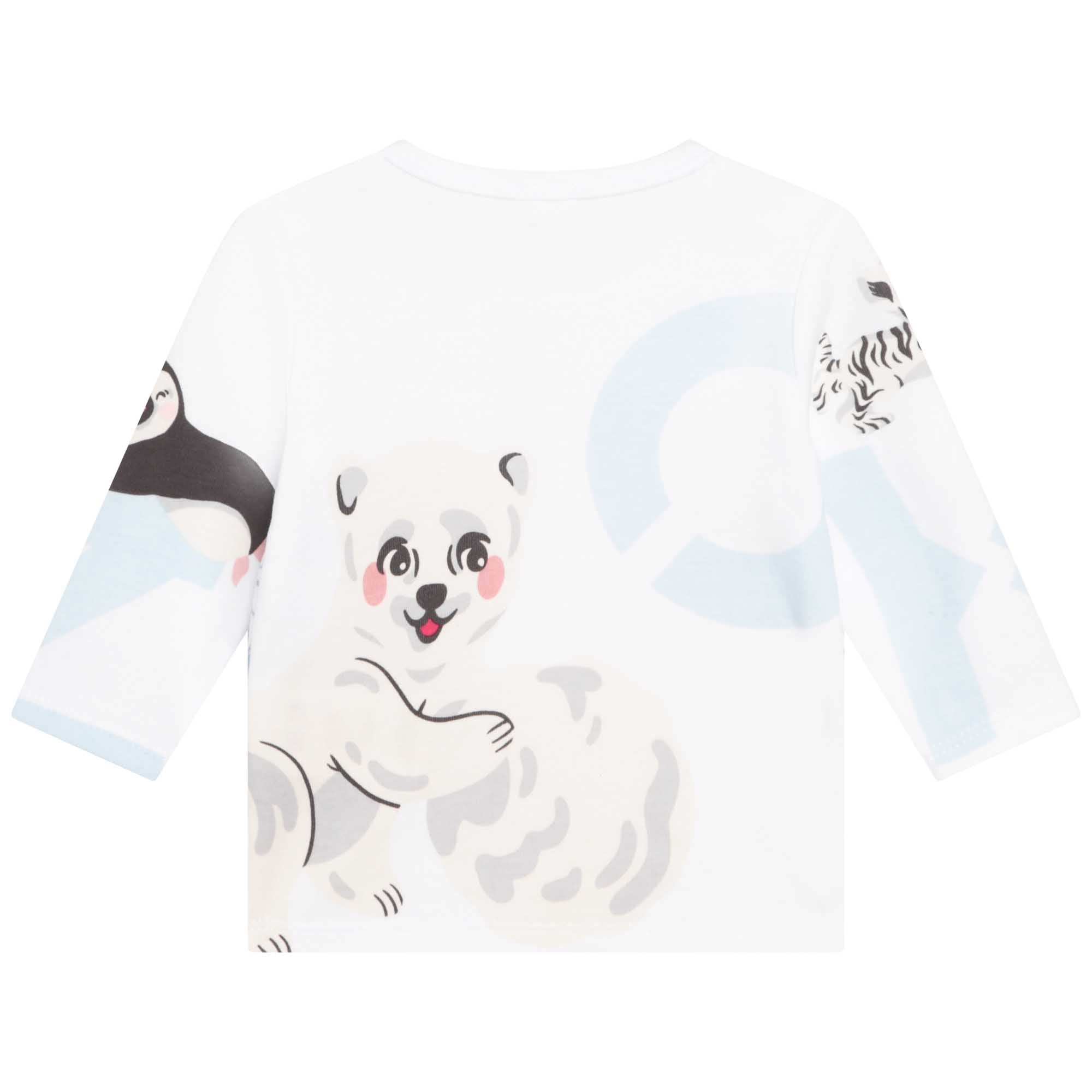 Baby Boys Light Blue Cotton Set