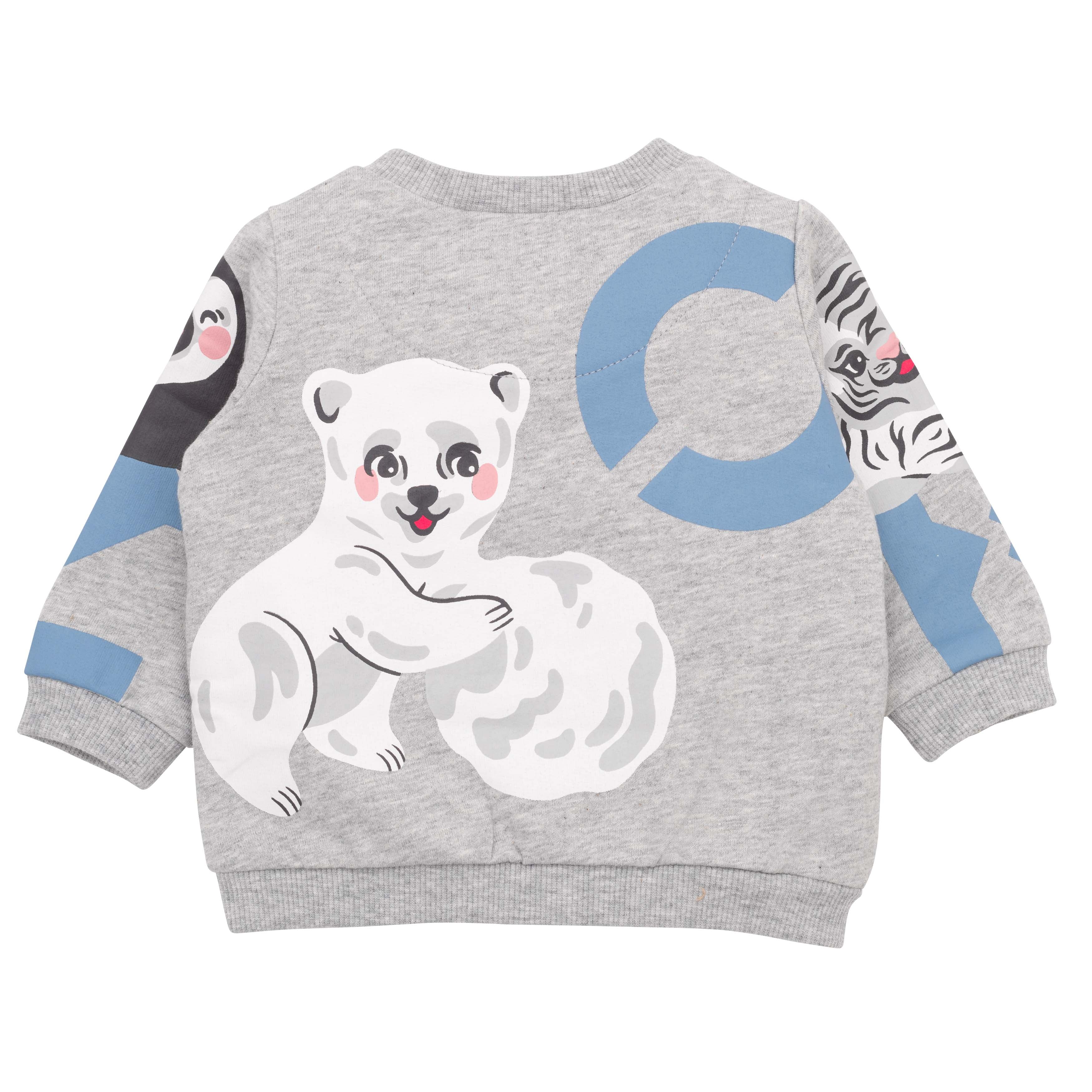 Baby Boys Grey Cotton Set