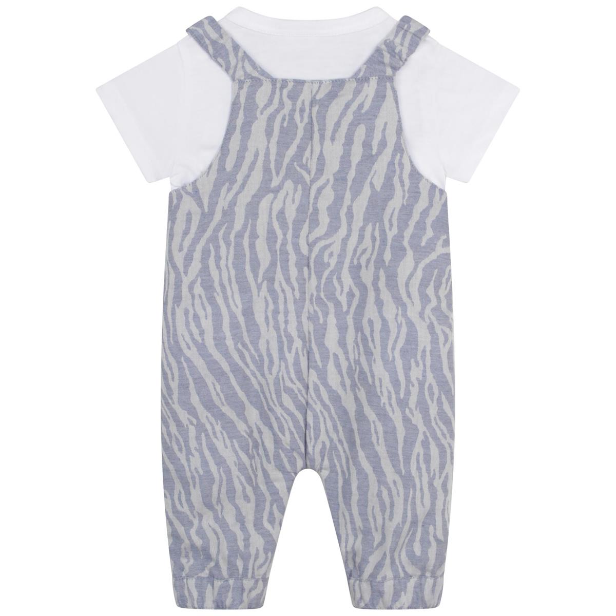 Baby Boys Blue Cotton Set