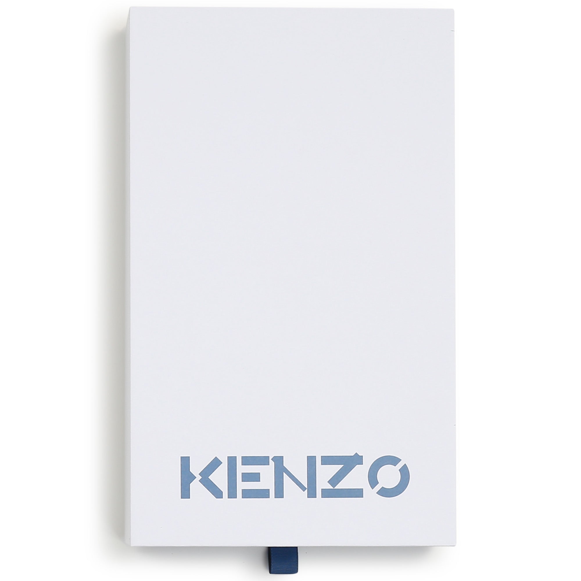 Baby Boys Blue Logo Cotton Babysuit