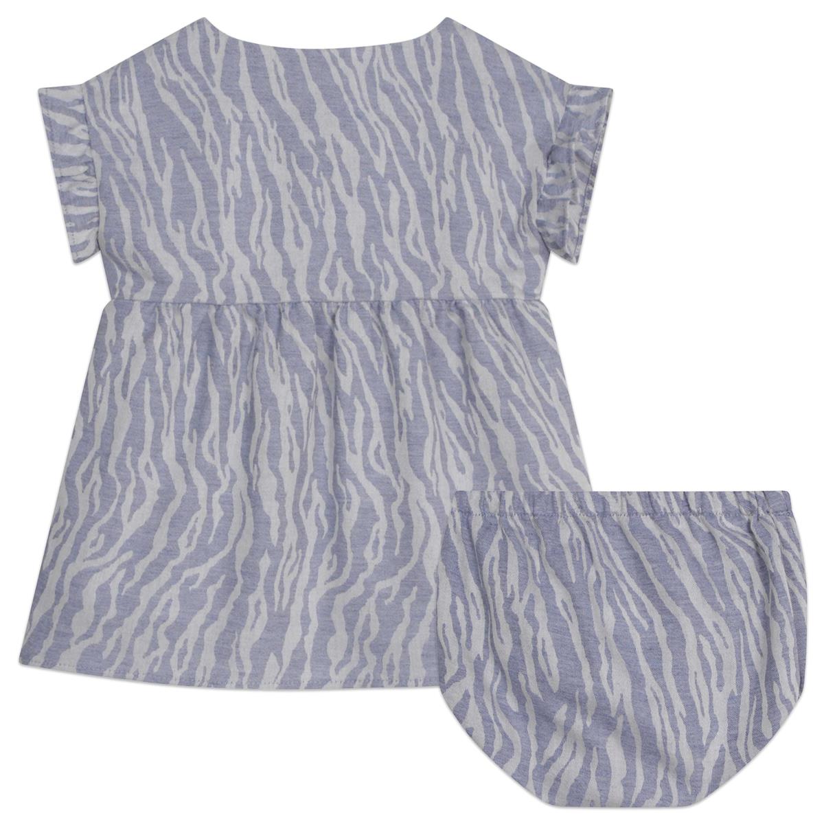 Baby Girls Blue Dress Set