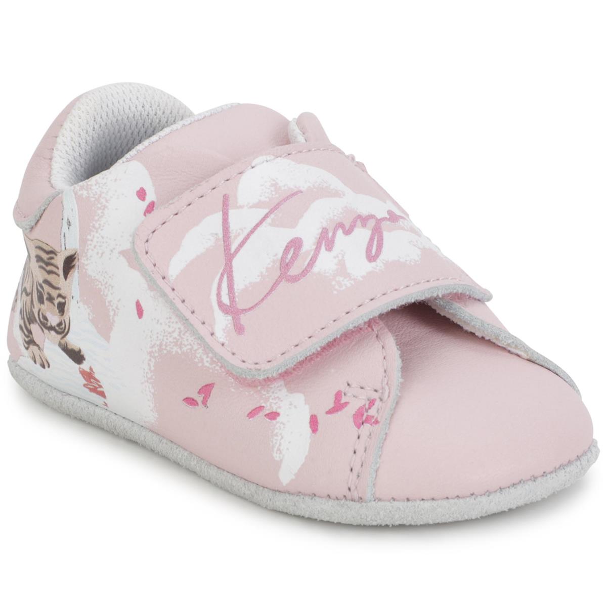 Baby Boys & Girls Pink Logo Shoes