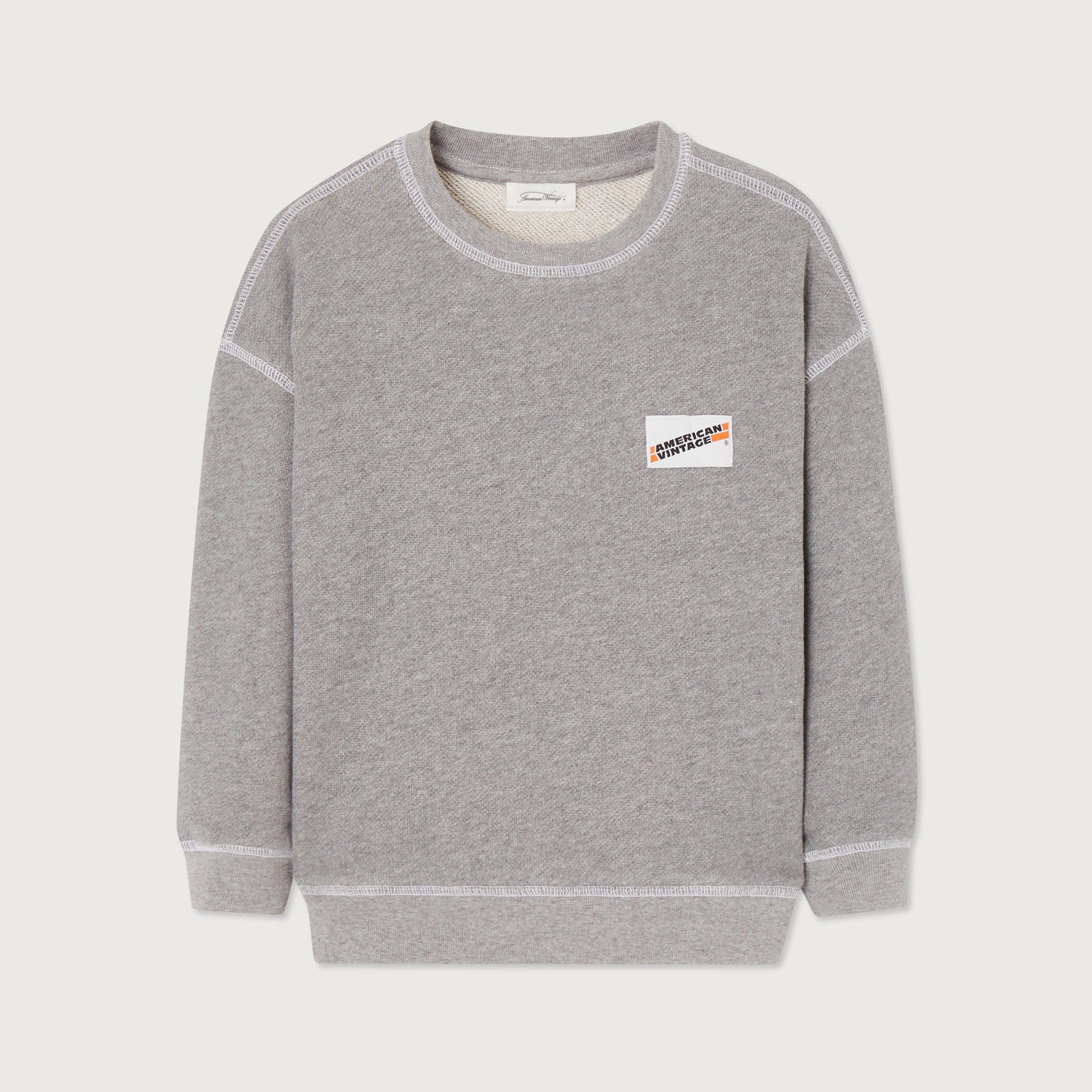 Boys & Girls Grey Cotton Sweatshirt