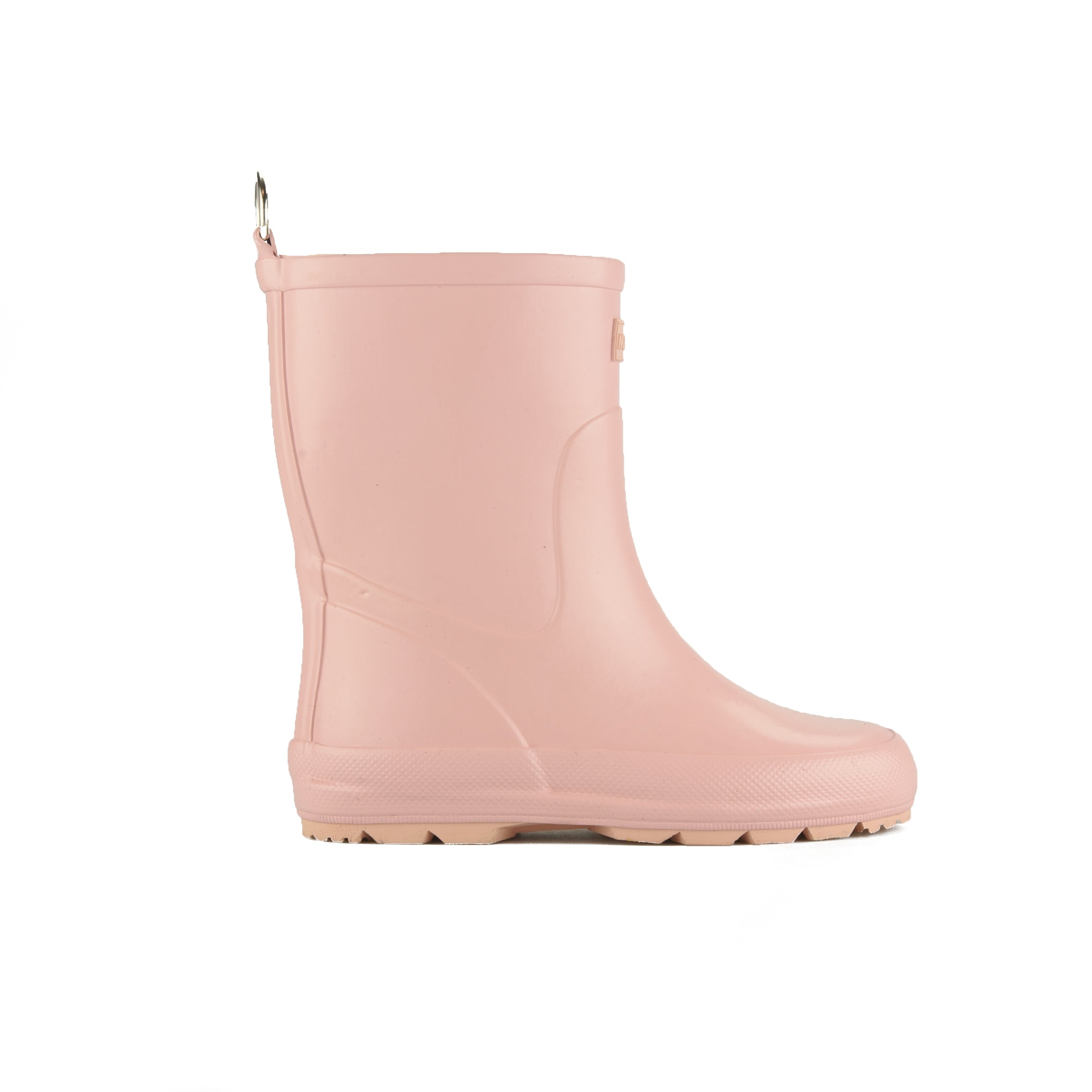 Boys & Girls Pink Rubber Rain Shoes