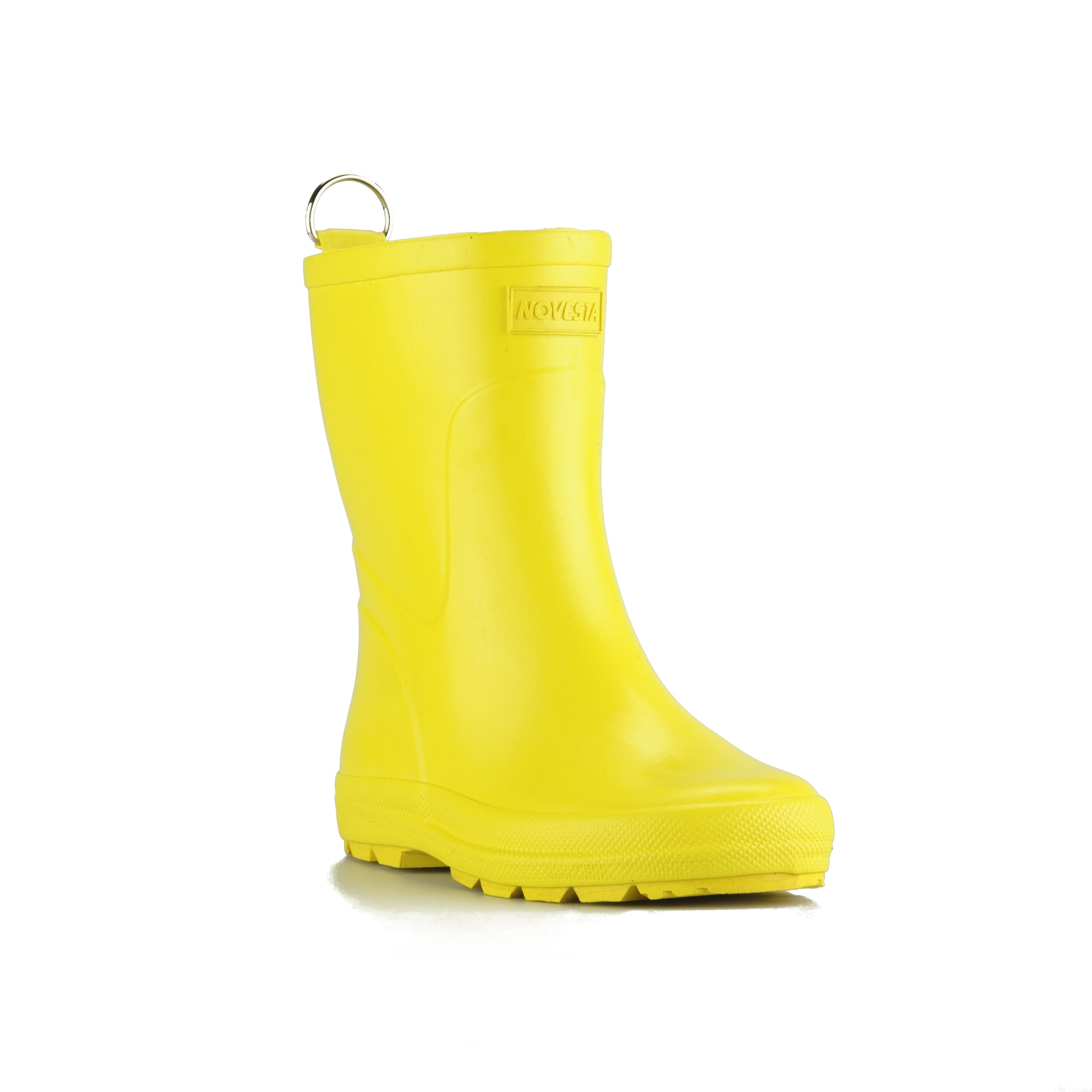 Boys & Girls Yellow Rubber Rain Shoes