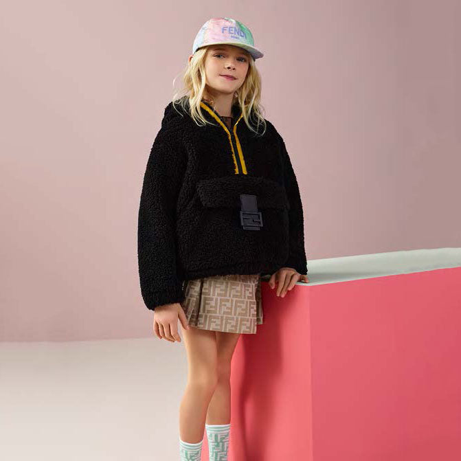 Girls Multicolor Logo Cap