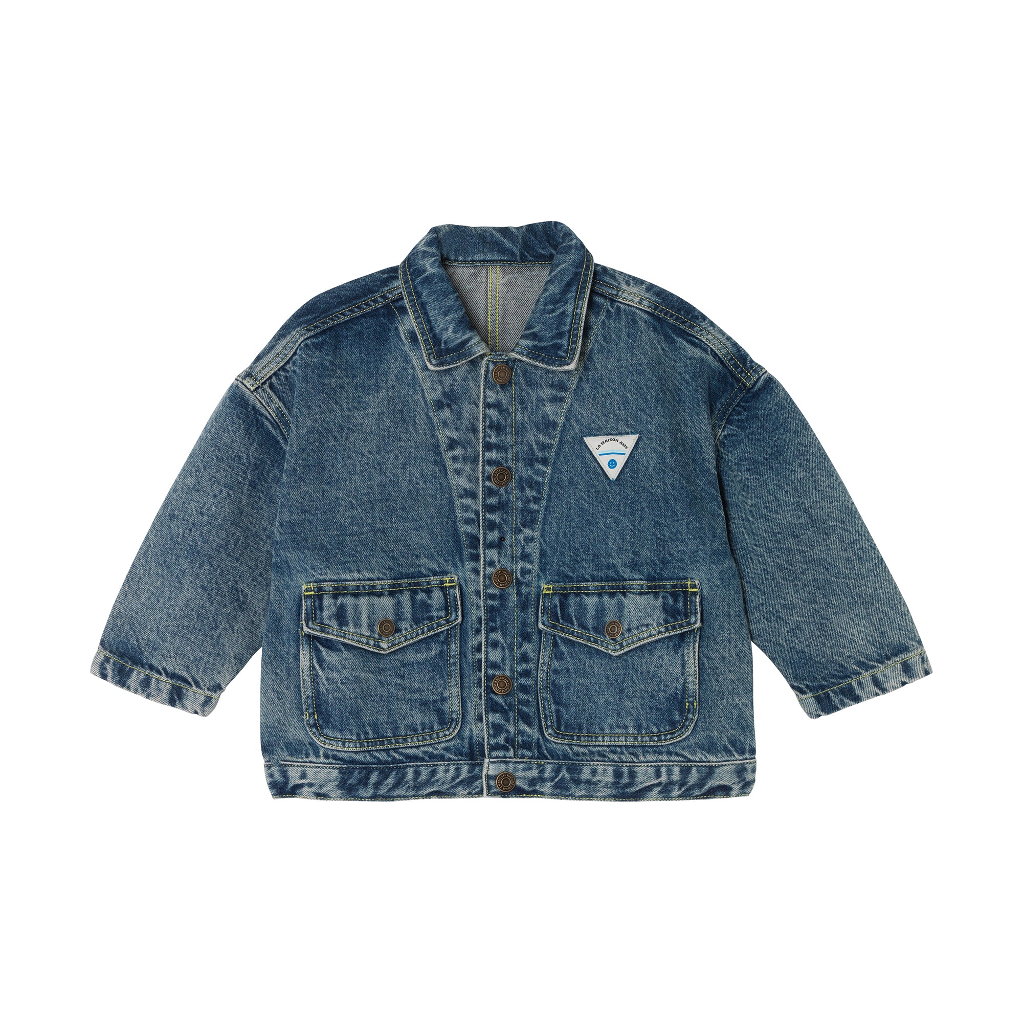 Boys & Girls Blue Denim Jacket