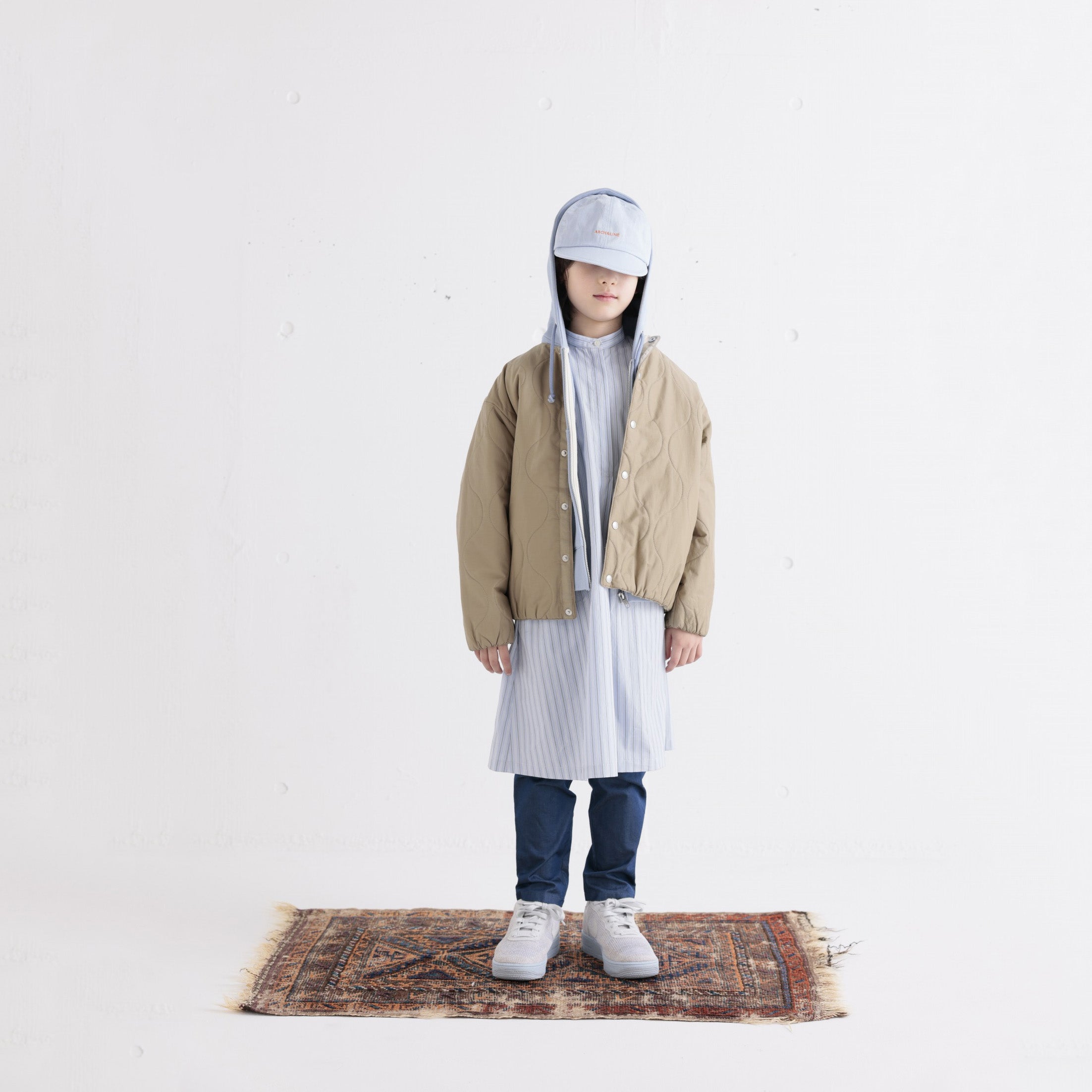 Boys & Girls Light Blue Logo Cap