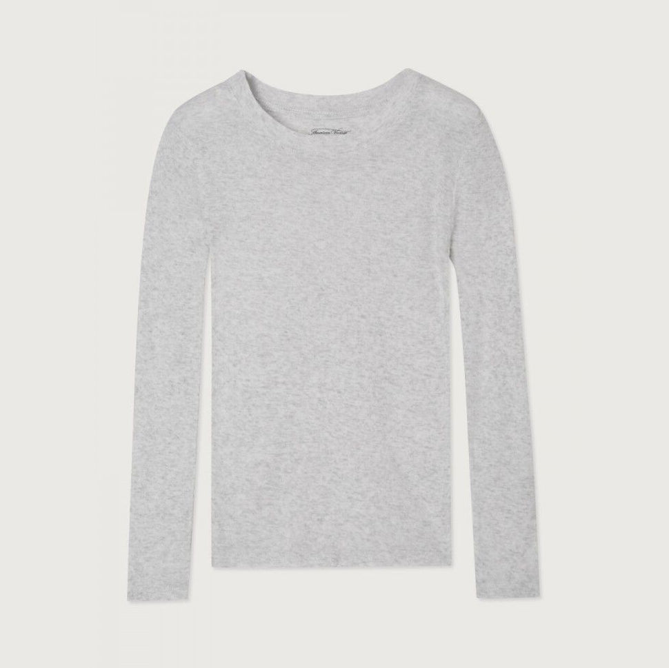 Boys & Girls Light Grey Cotton T-Shirt