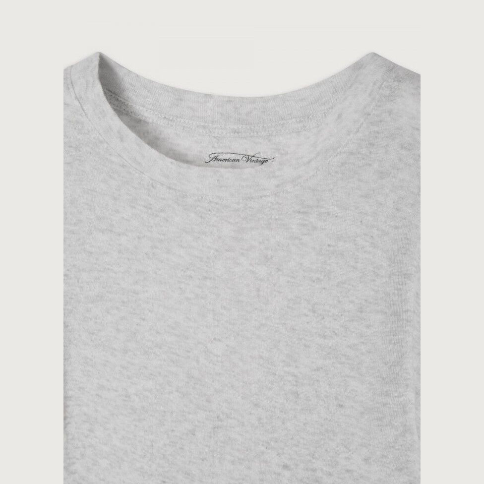 Boys & Girls Light Grey Cotton T-Shirt