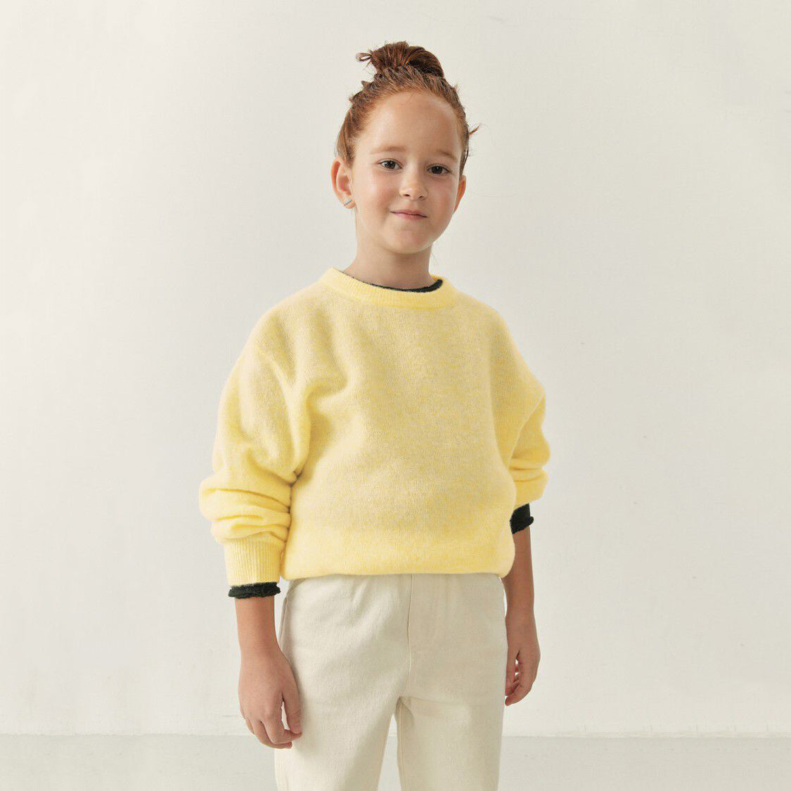 Boys & Girls Yelllow Wool Sweater