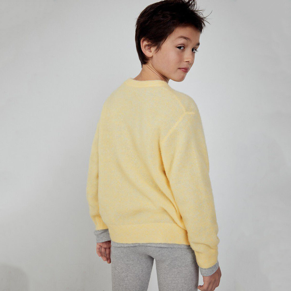 Boys & Girls Yelllow Wool Sweater