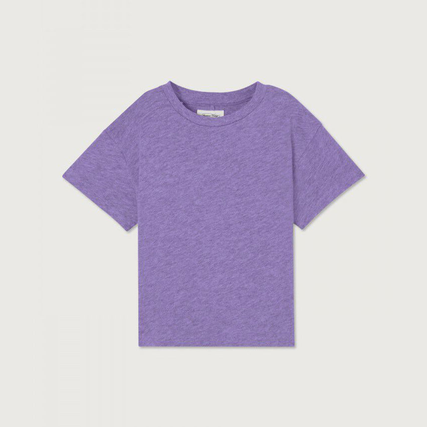 Boys & Girls Purple Cotton T-Shirt