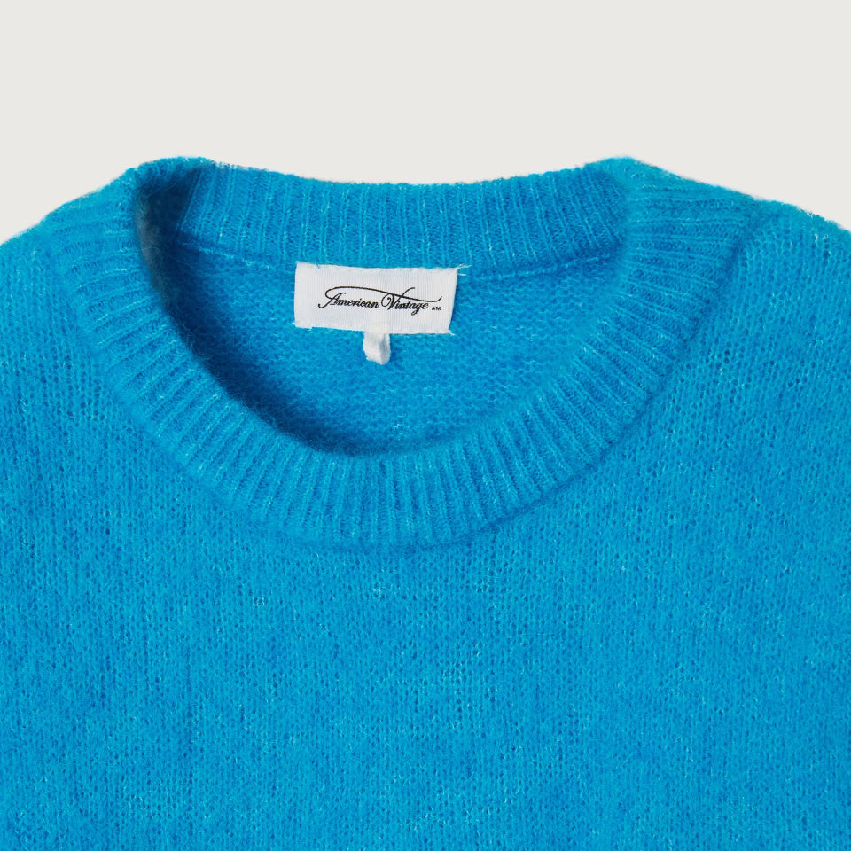 Boys & Girls Blue Wool Sweater