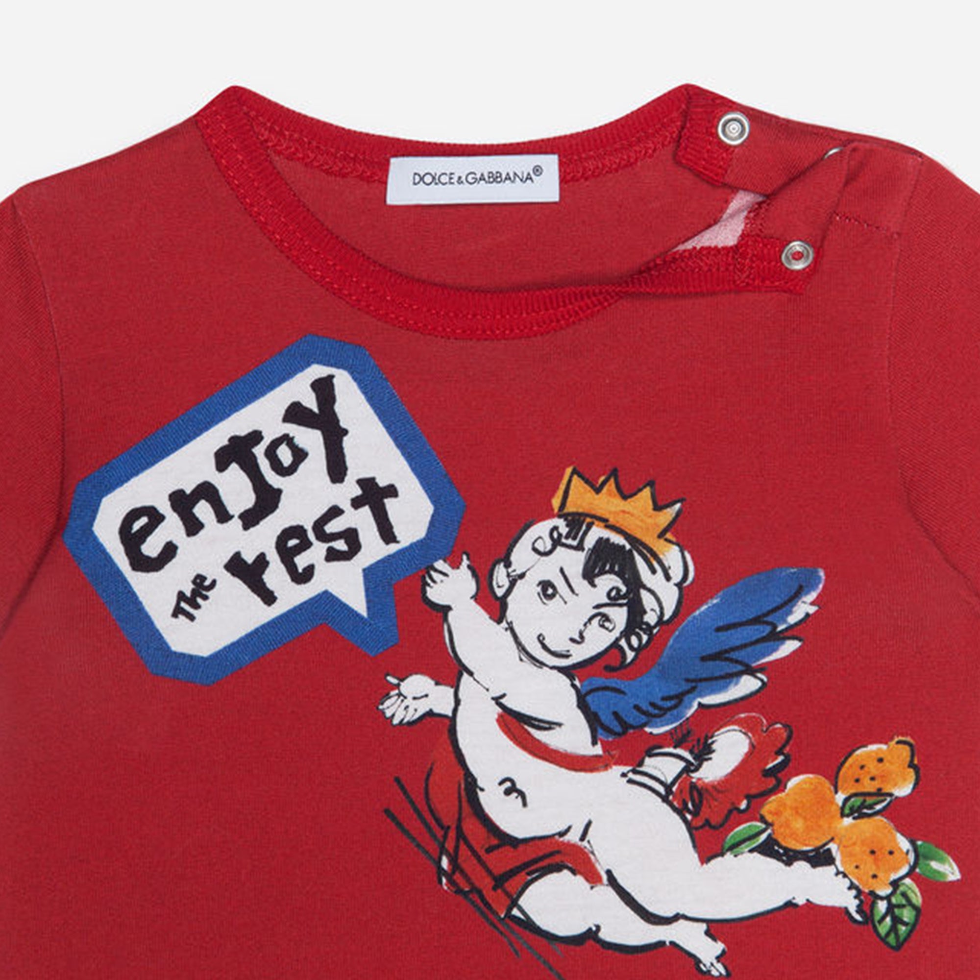 Baby White & Blue & Red 3 Pack Babysuit