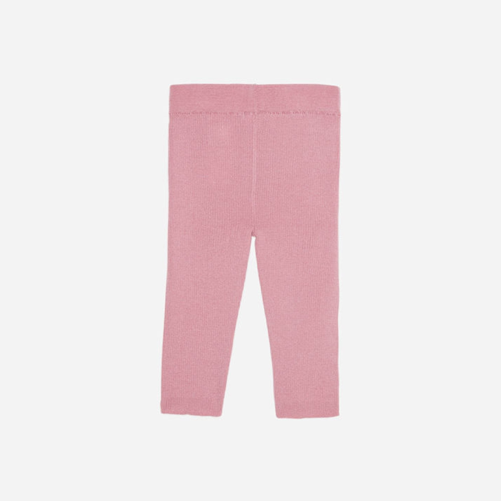 Baby Girls Dark Powder Pink Leggings