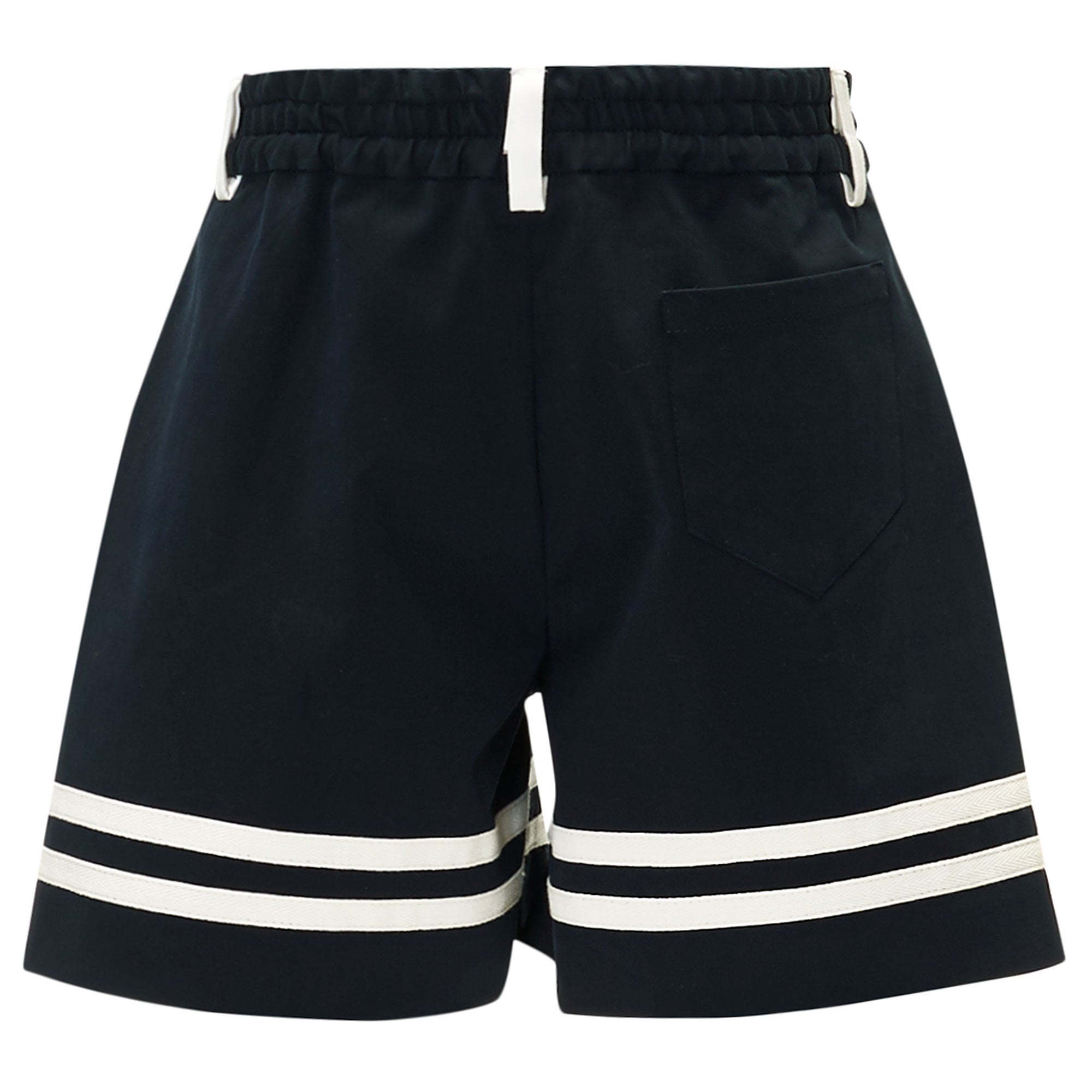 Girls Dark Blue striped Short - CÉMAROSE | Children's Fashion Store - 2