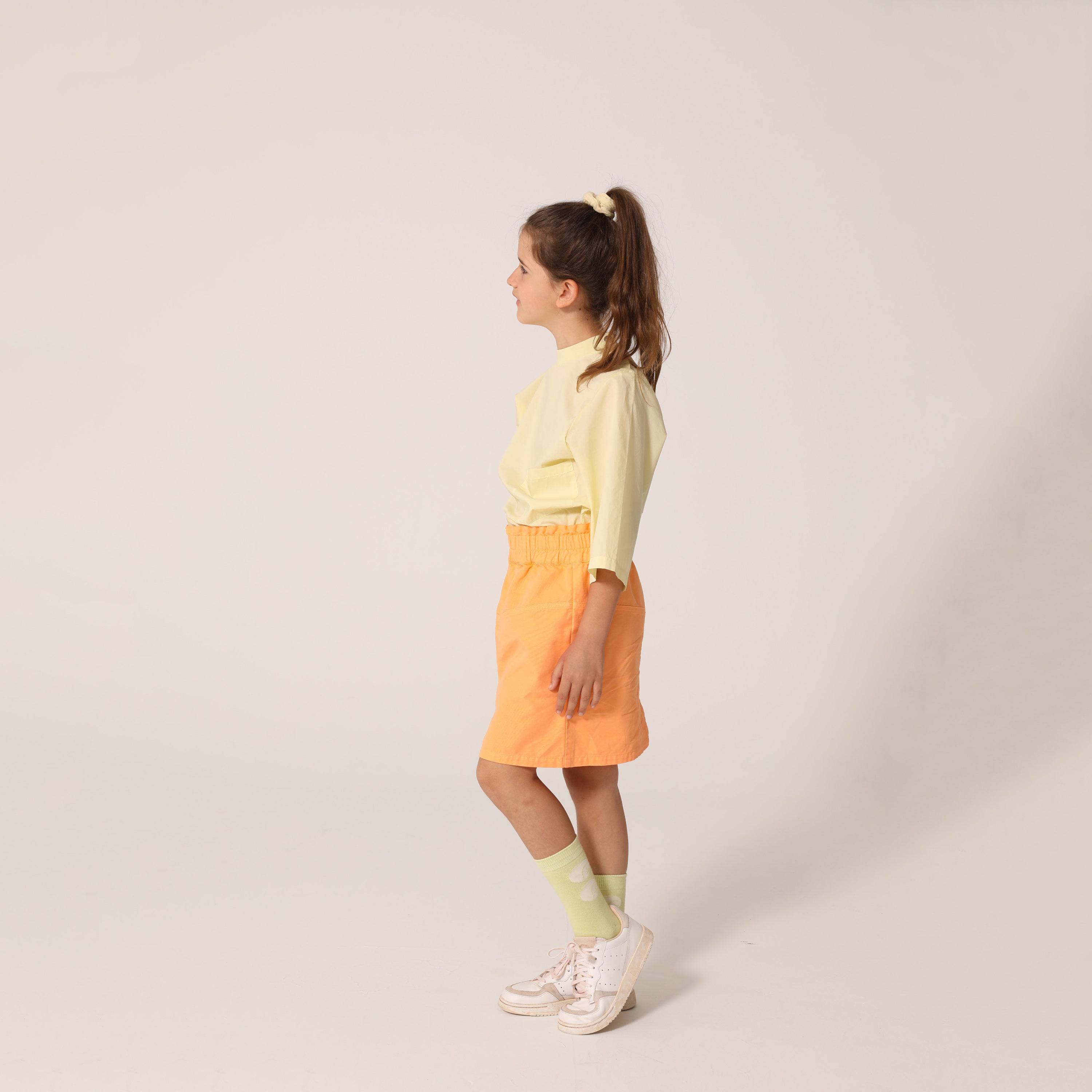 Boys & Girls Lemon Logo Cotton T-Shirt