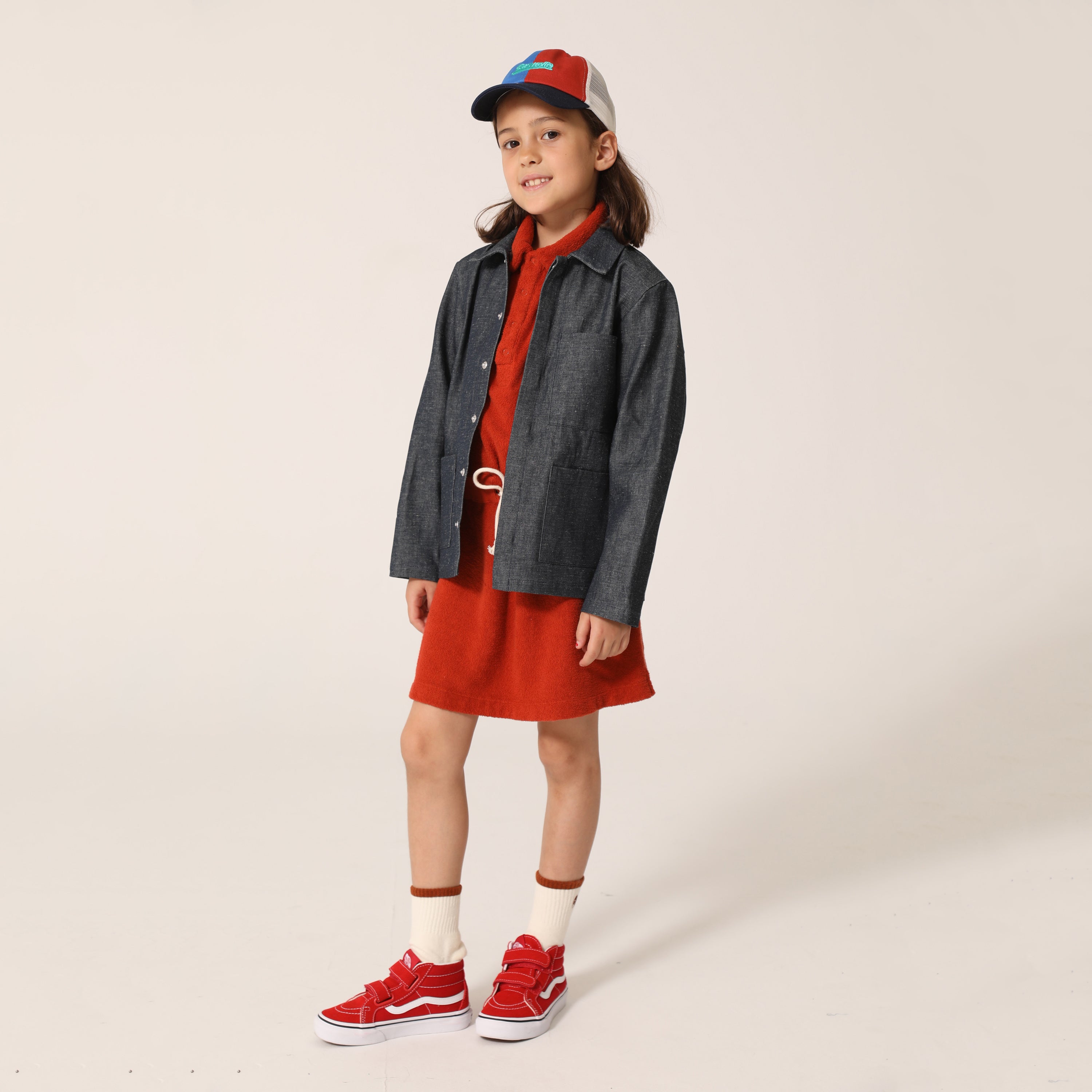 Boys & Girls Blue Logo Cap