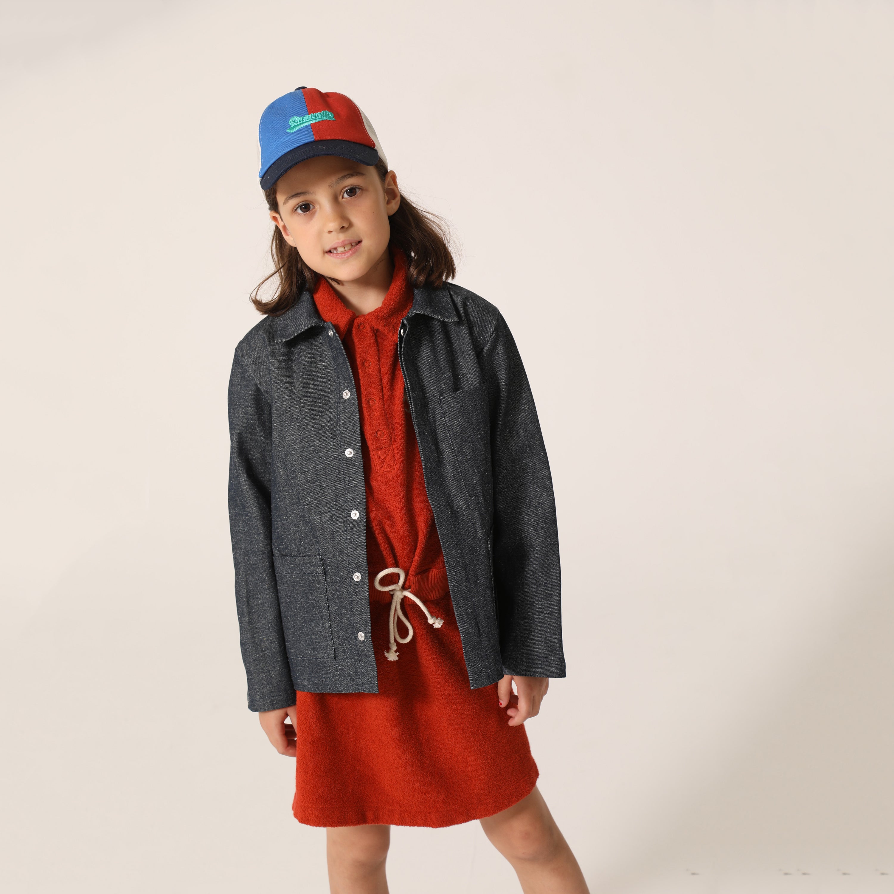 Boys & Girls Blue Logo Cap