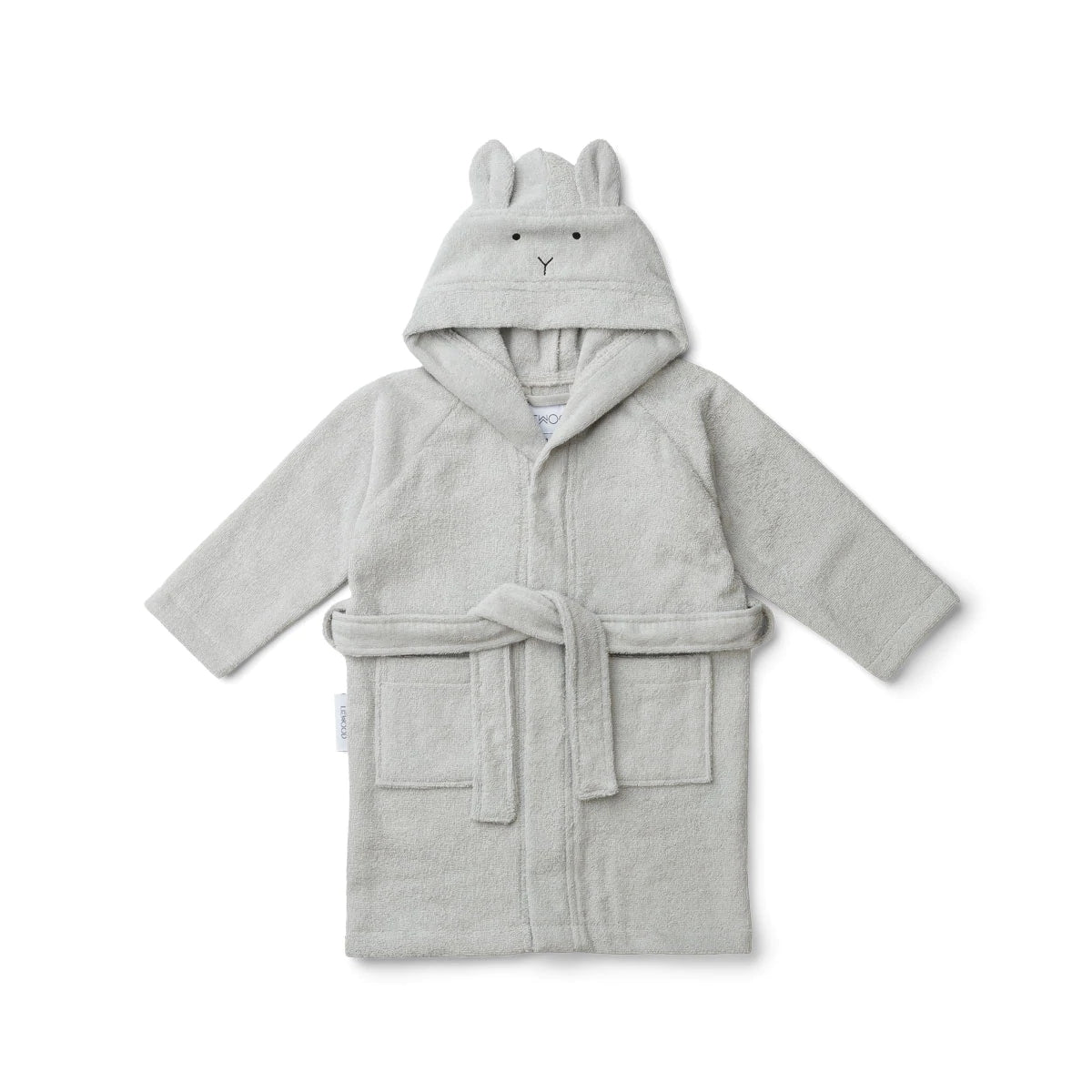 Boys & Girls Grey Rabbit Bath Towel