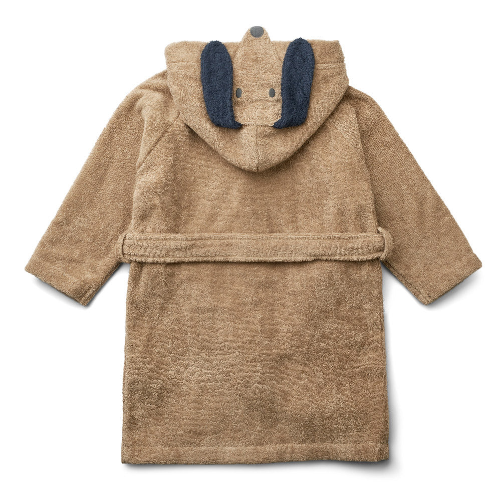 Boys & Girls Caramel Dog Bathrobe