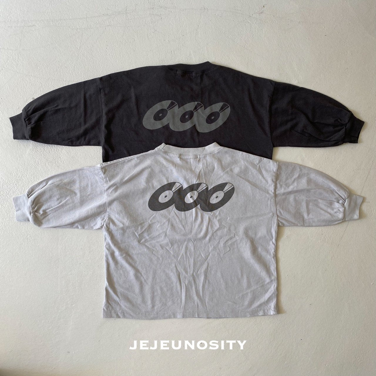 Boys & Girls Charcoal Cotton T-Shirt