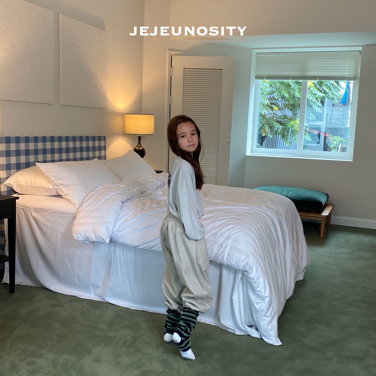 Boys & Girls Grey Cotton T-Shirt