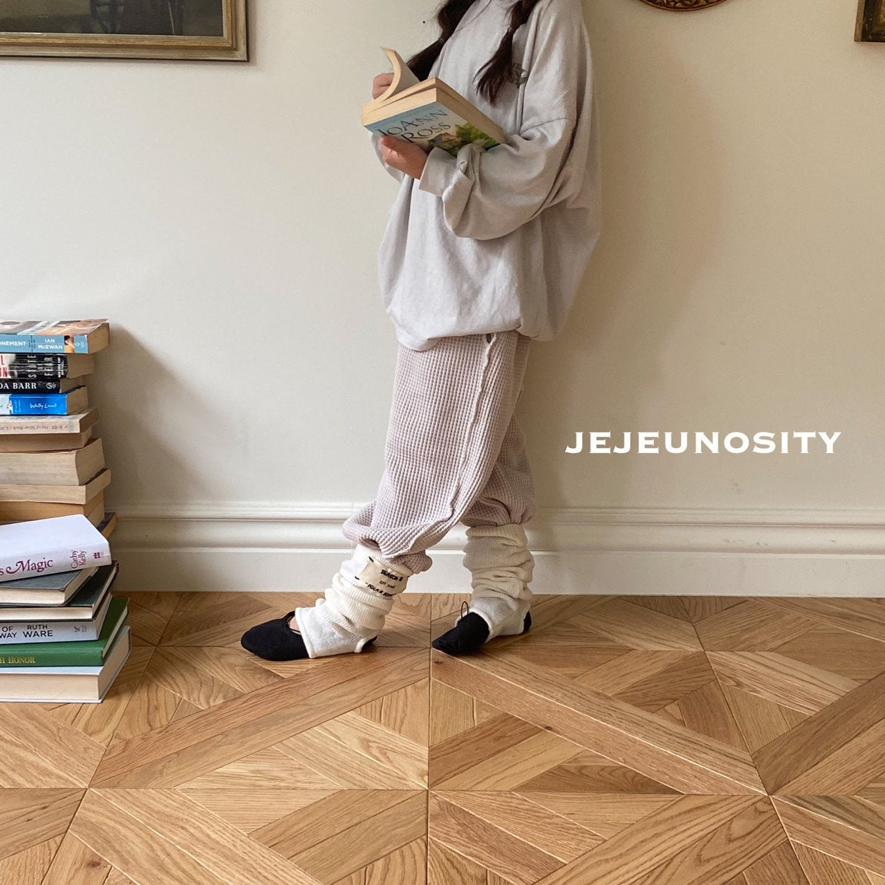 Boys & Girls Grey Cotton T-Shirt