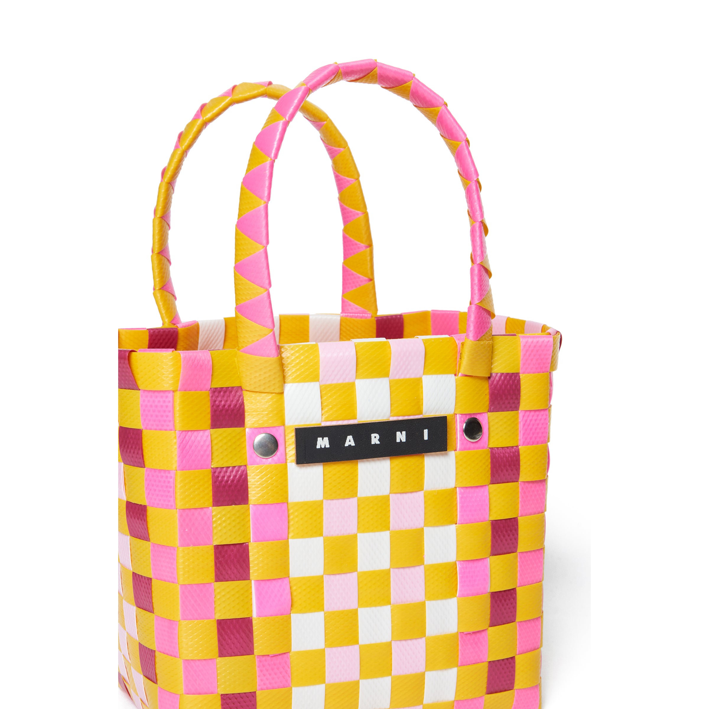 Girls Yellow Logo Handbag