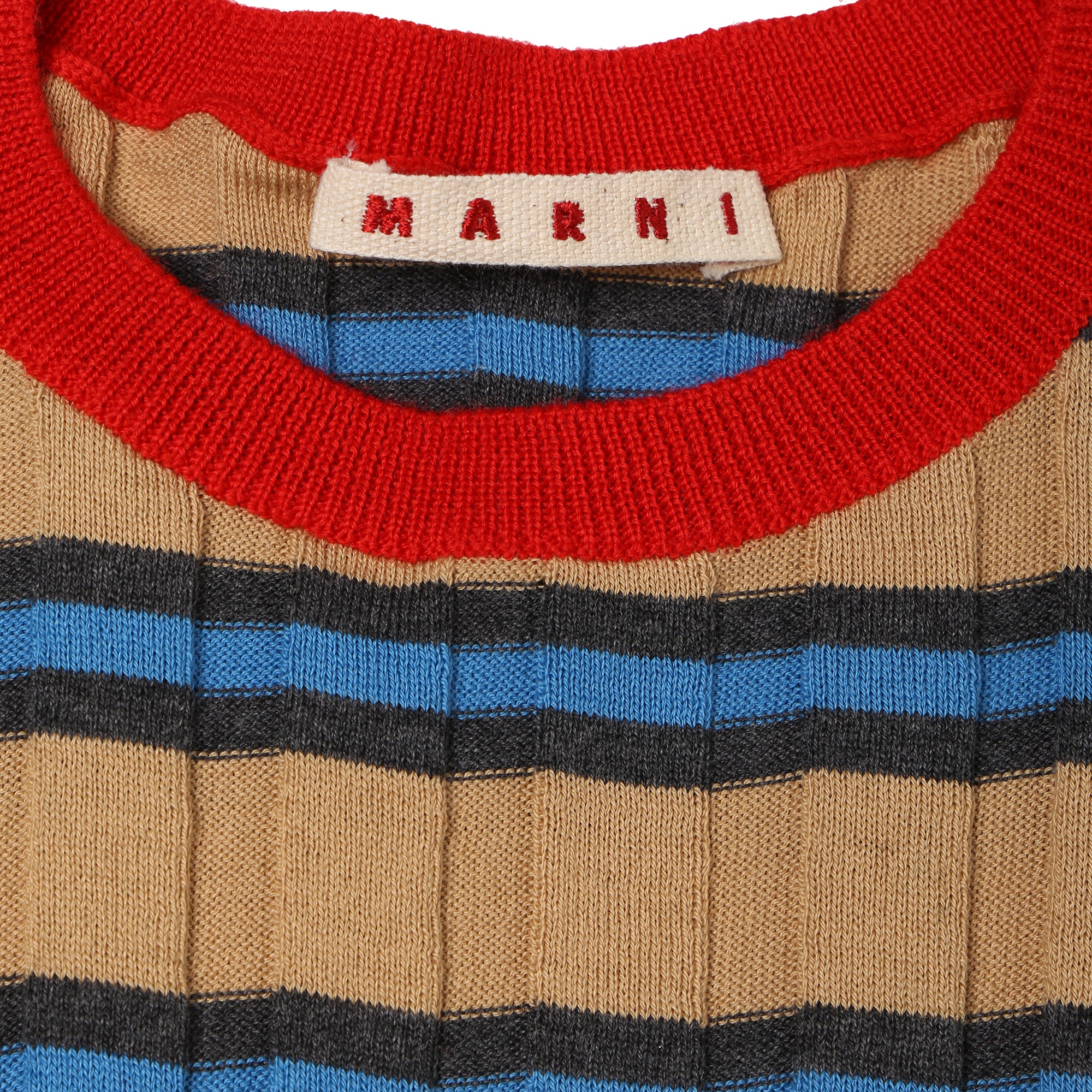 Girls Light Tomato Cotton Sweater