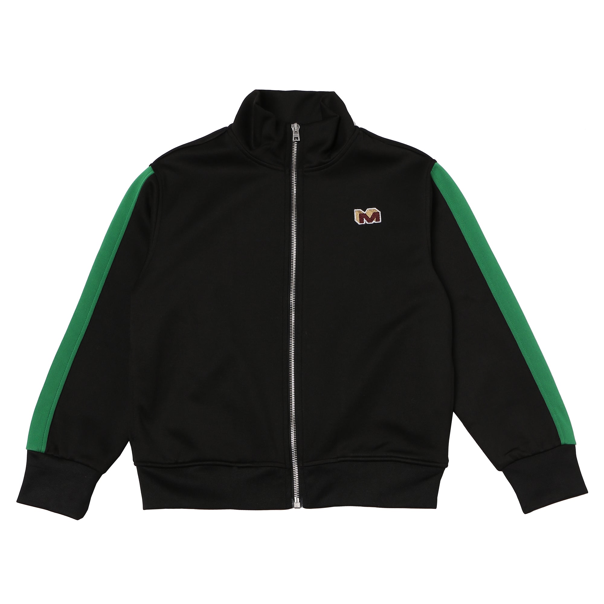 Boys Black & Green Jacket