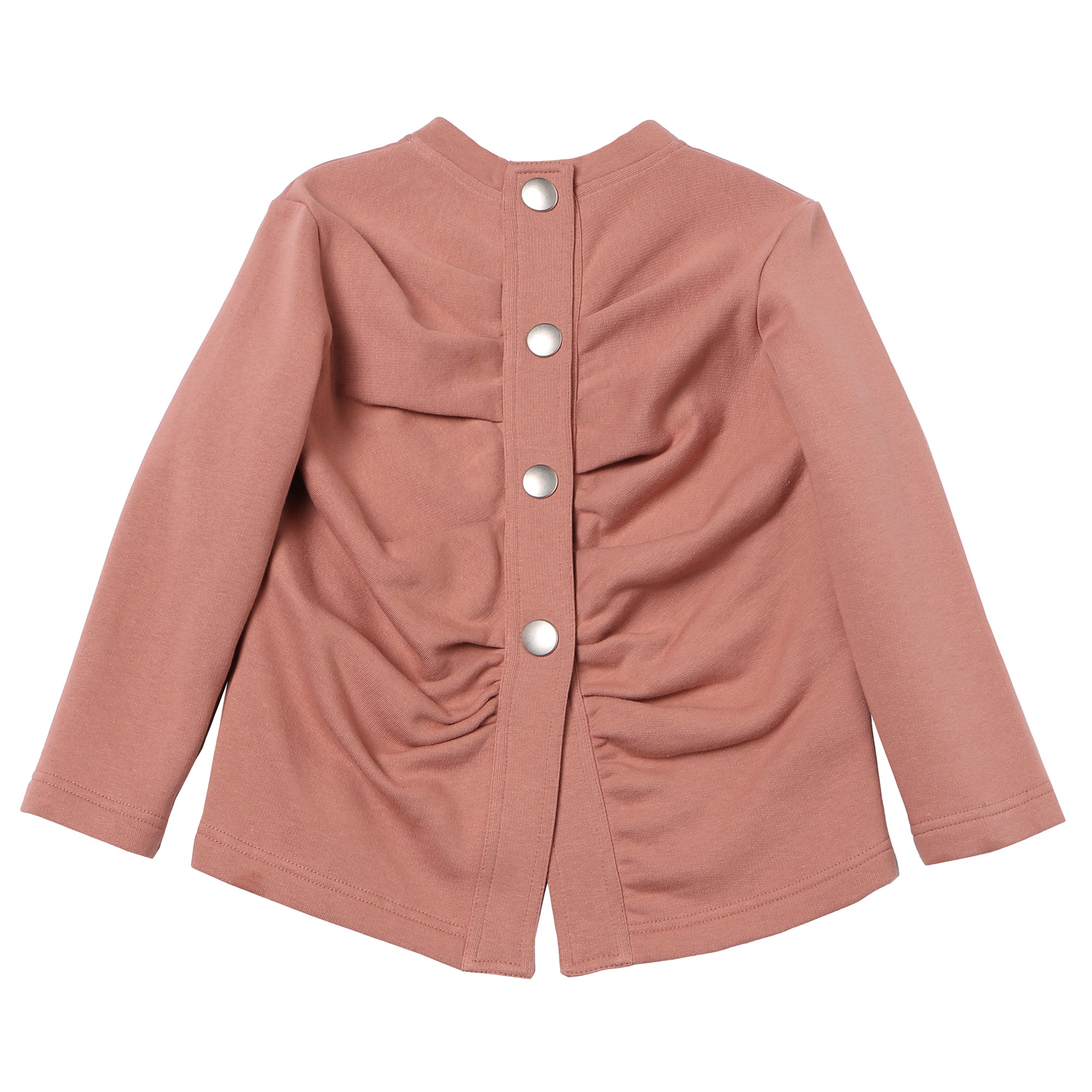 Girls Rose Cotton Sweatshirt