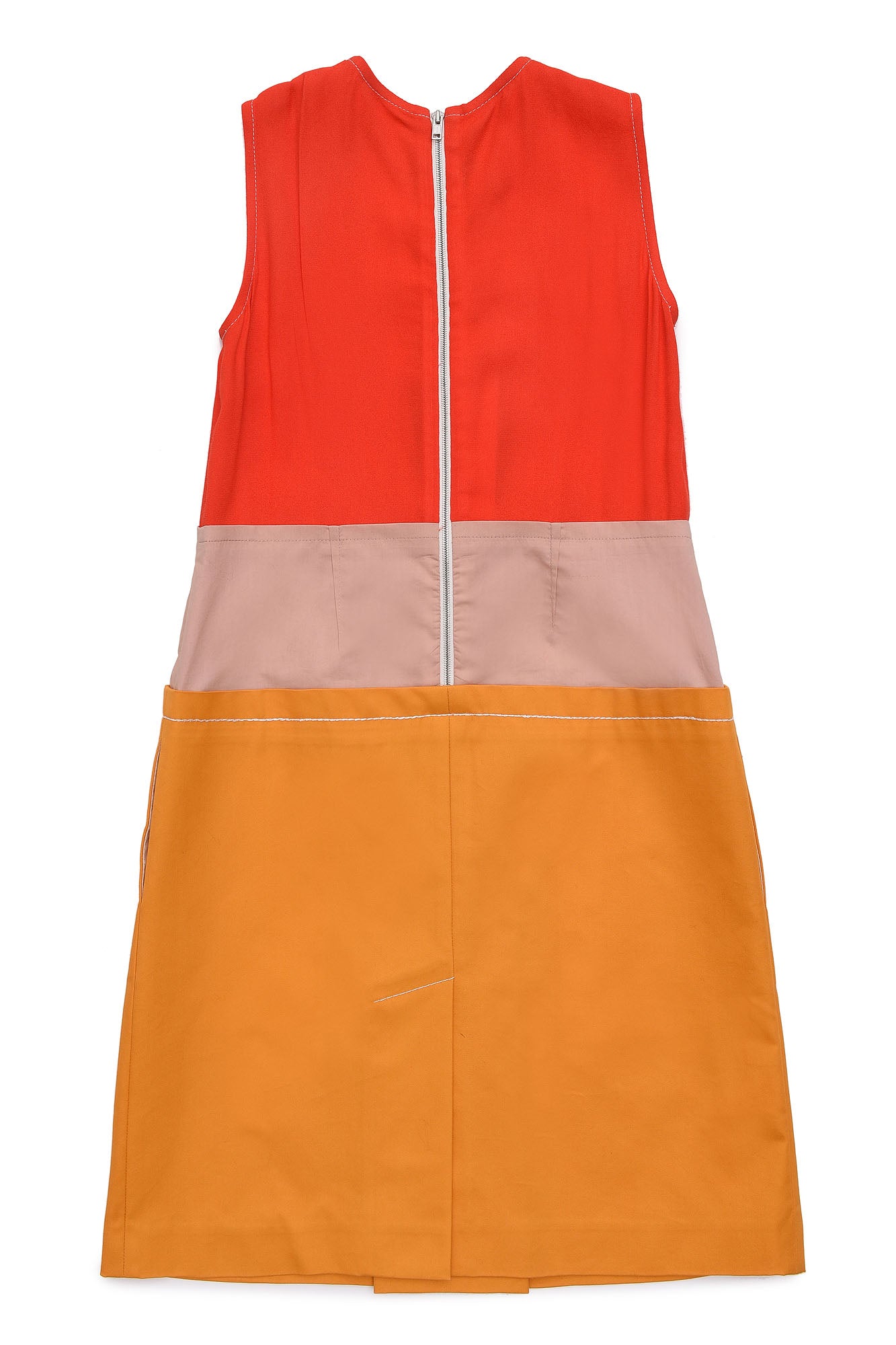 Girls Red & Yellow Dress