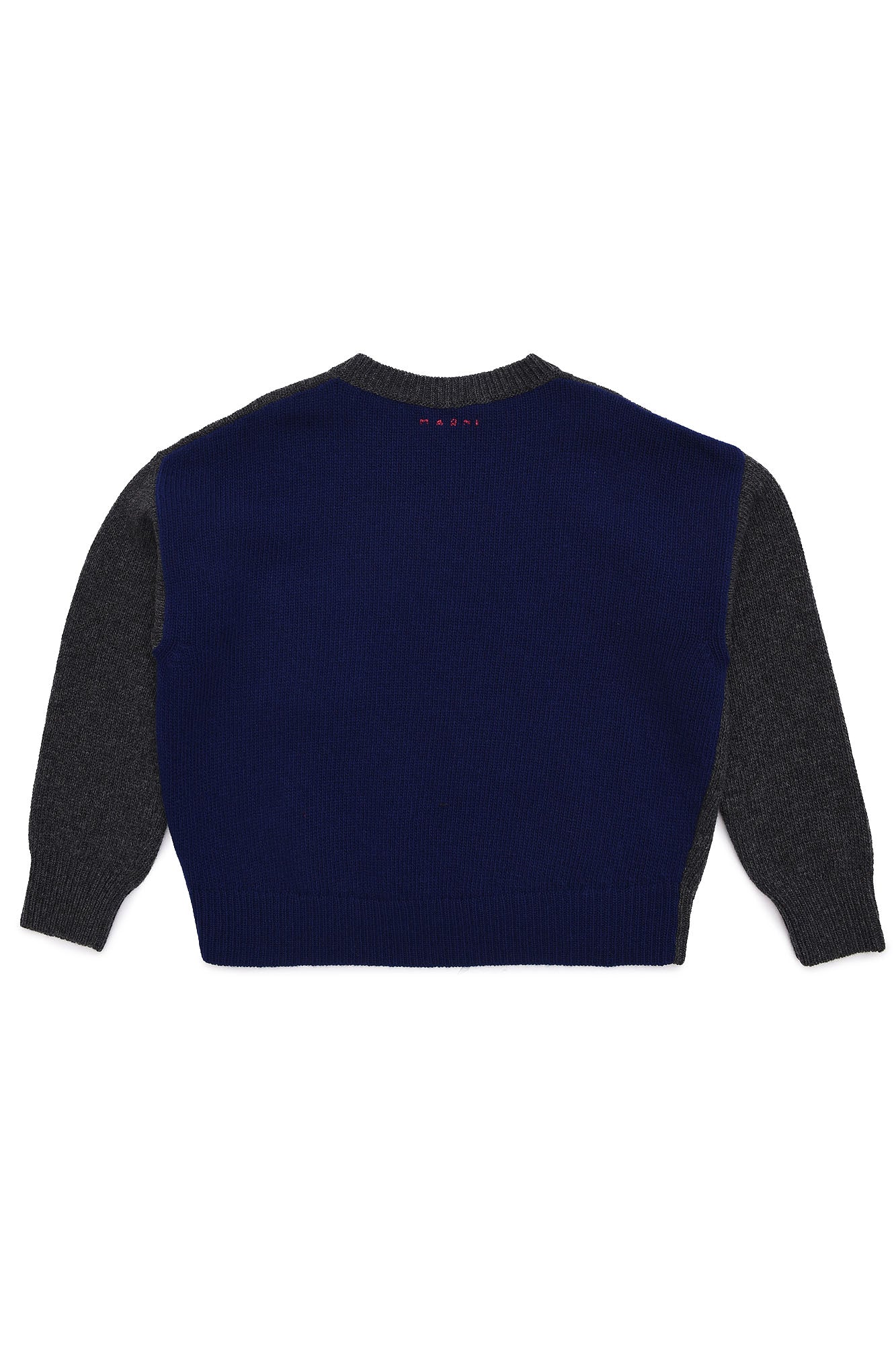 Girls Dark Grey Wool Sweater