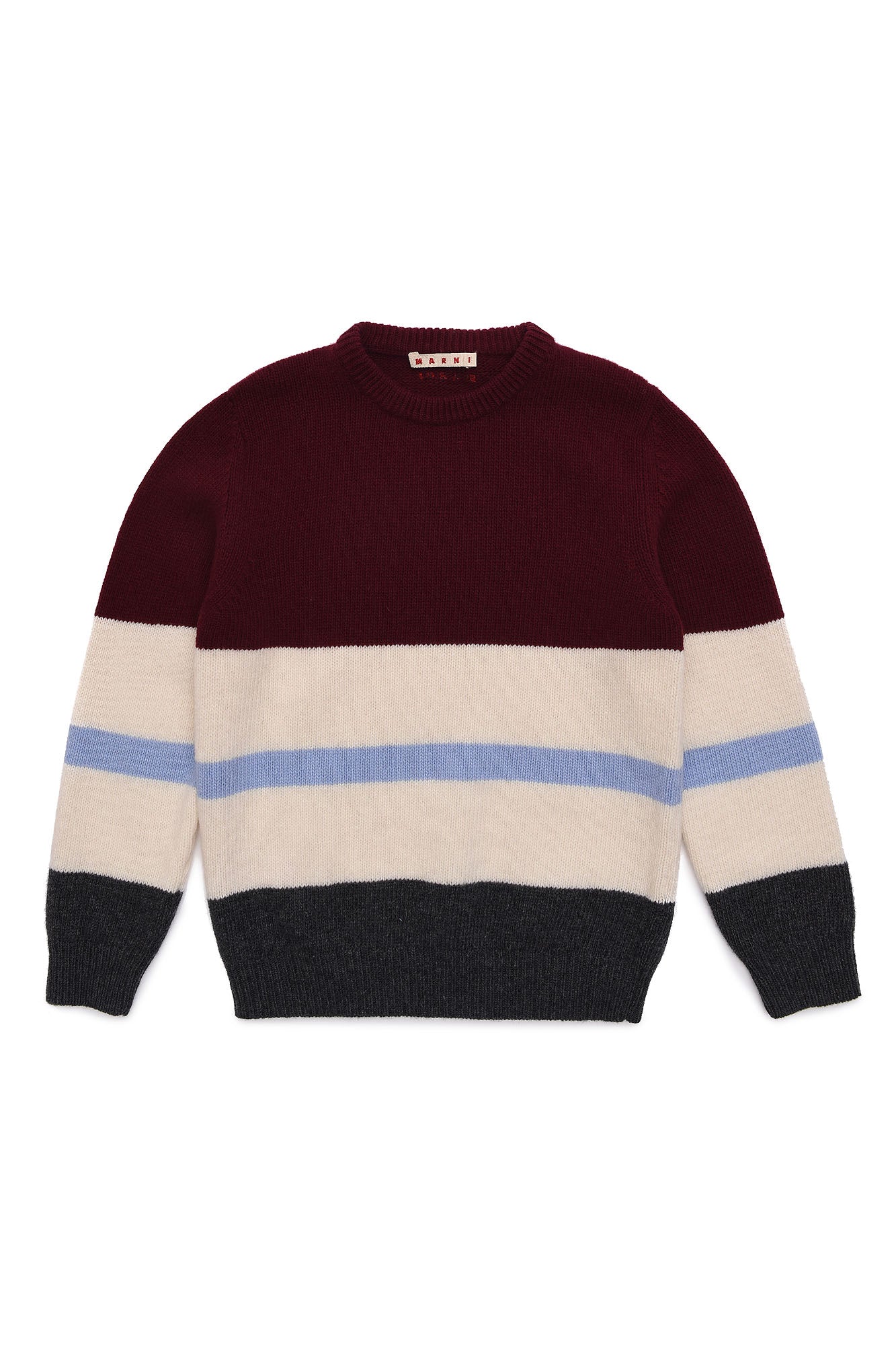 Boys & Girls Wine Red Wool Sweater