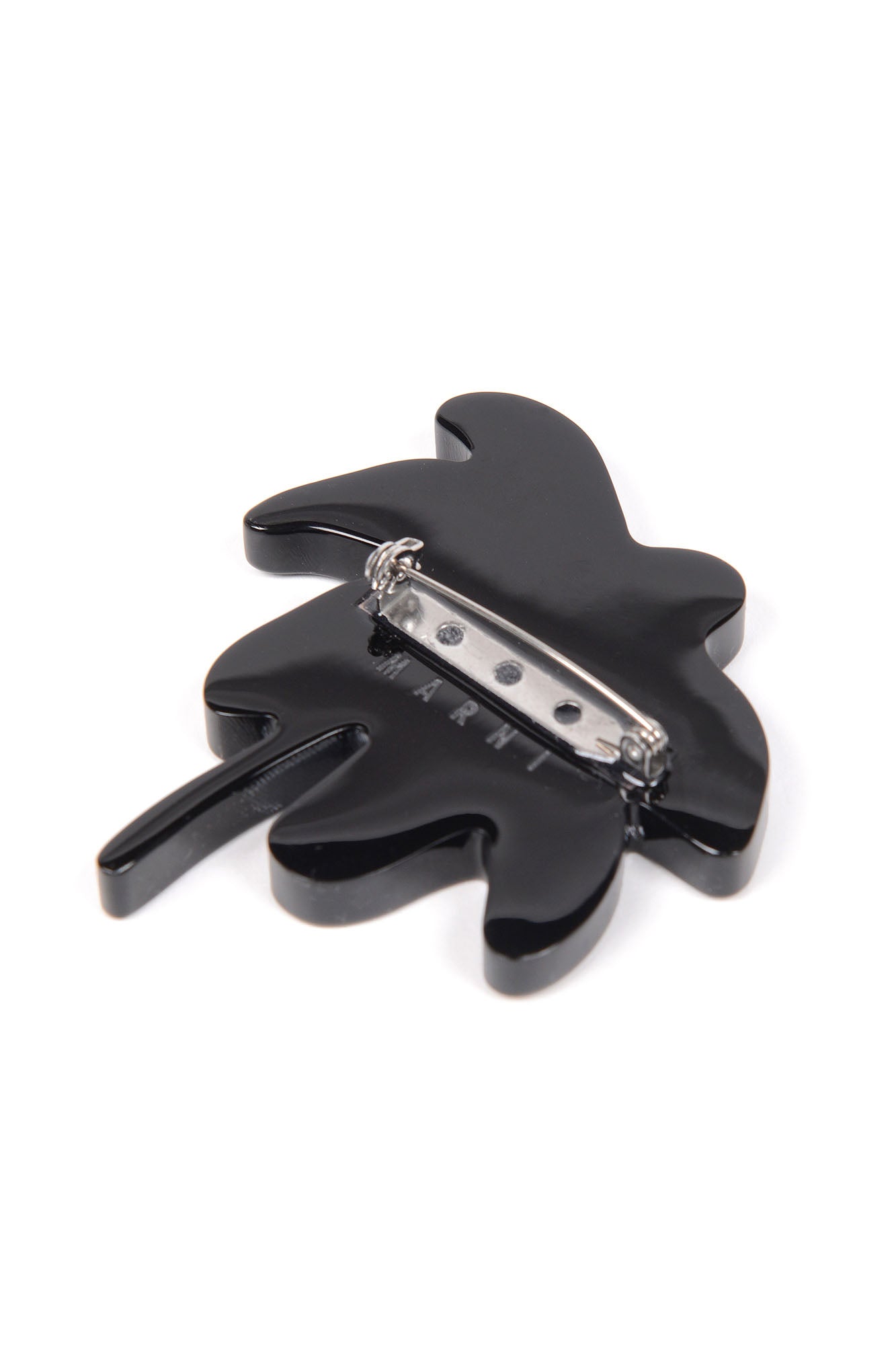 Girls White Brooch With Resin