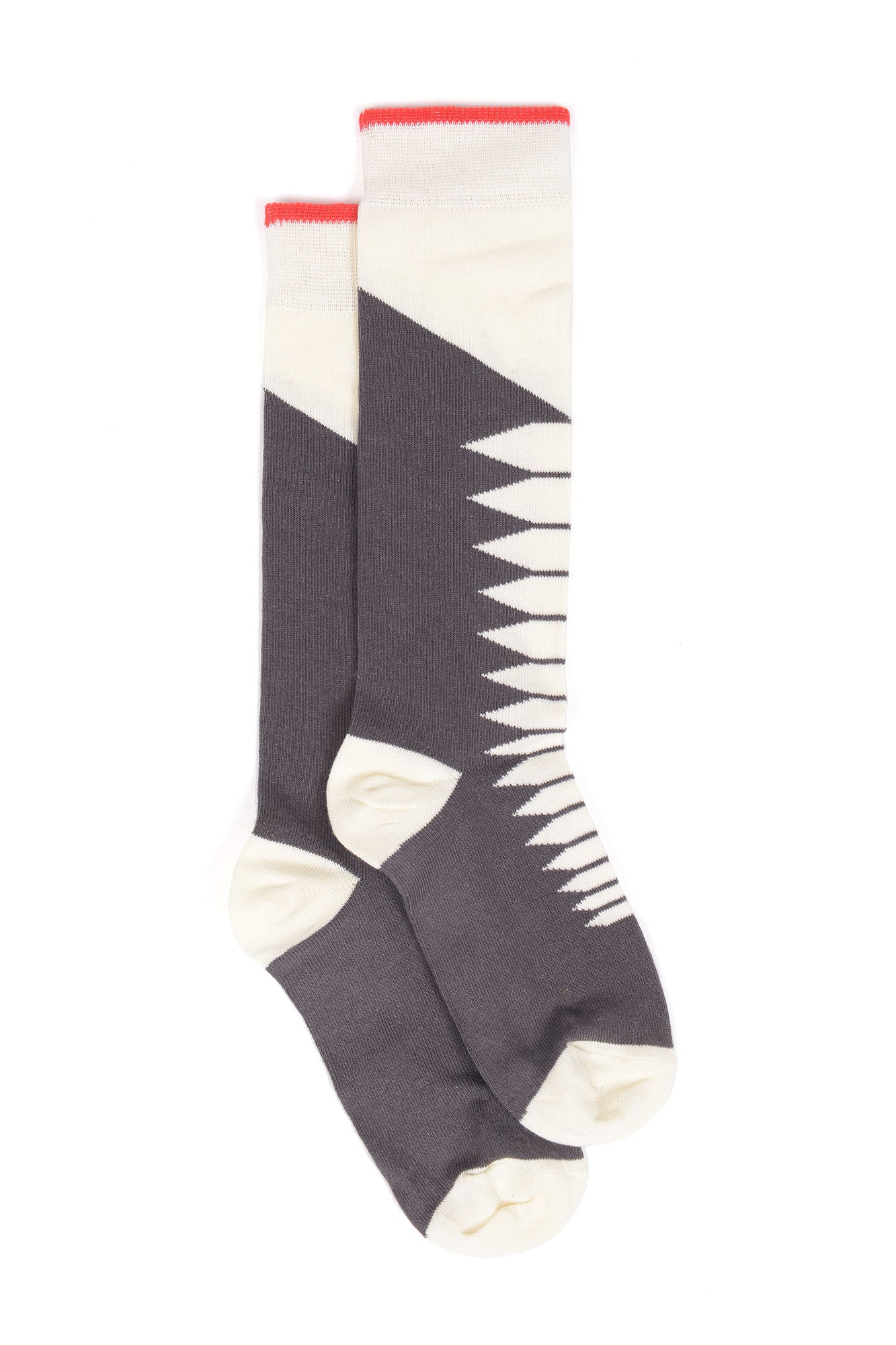 Girls Grey Cotton Socks
